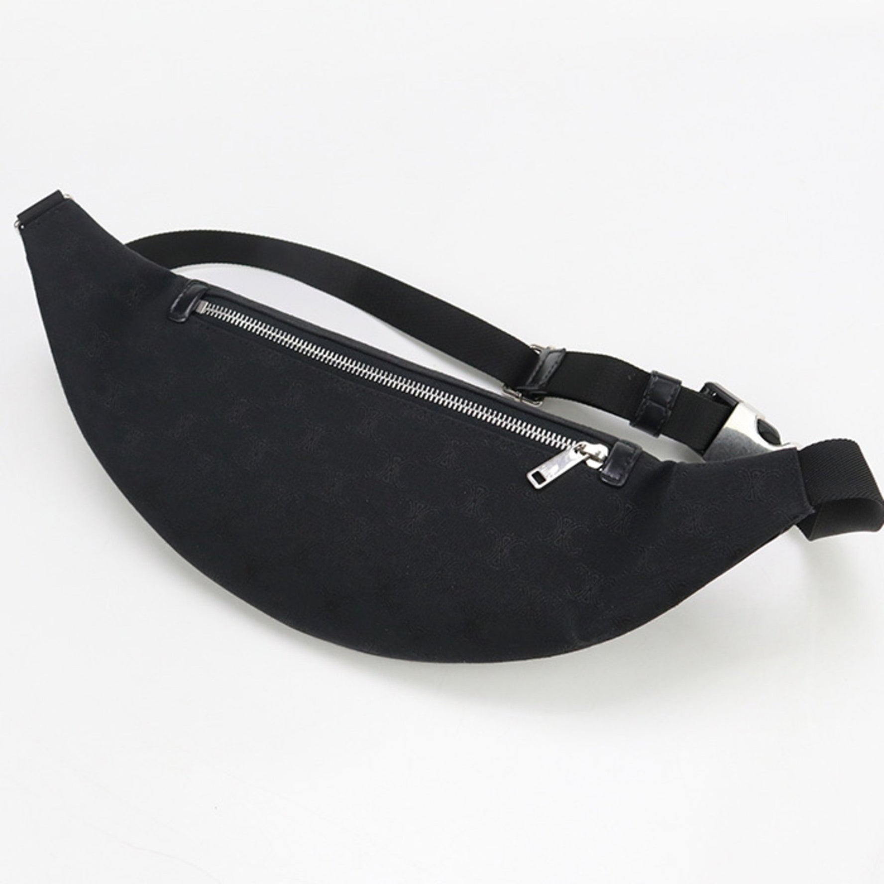 CELINE Triomphe Jacquard Belt Bag in