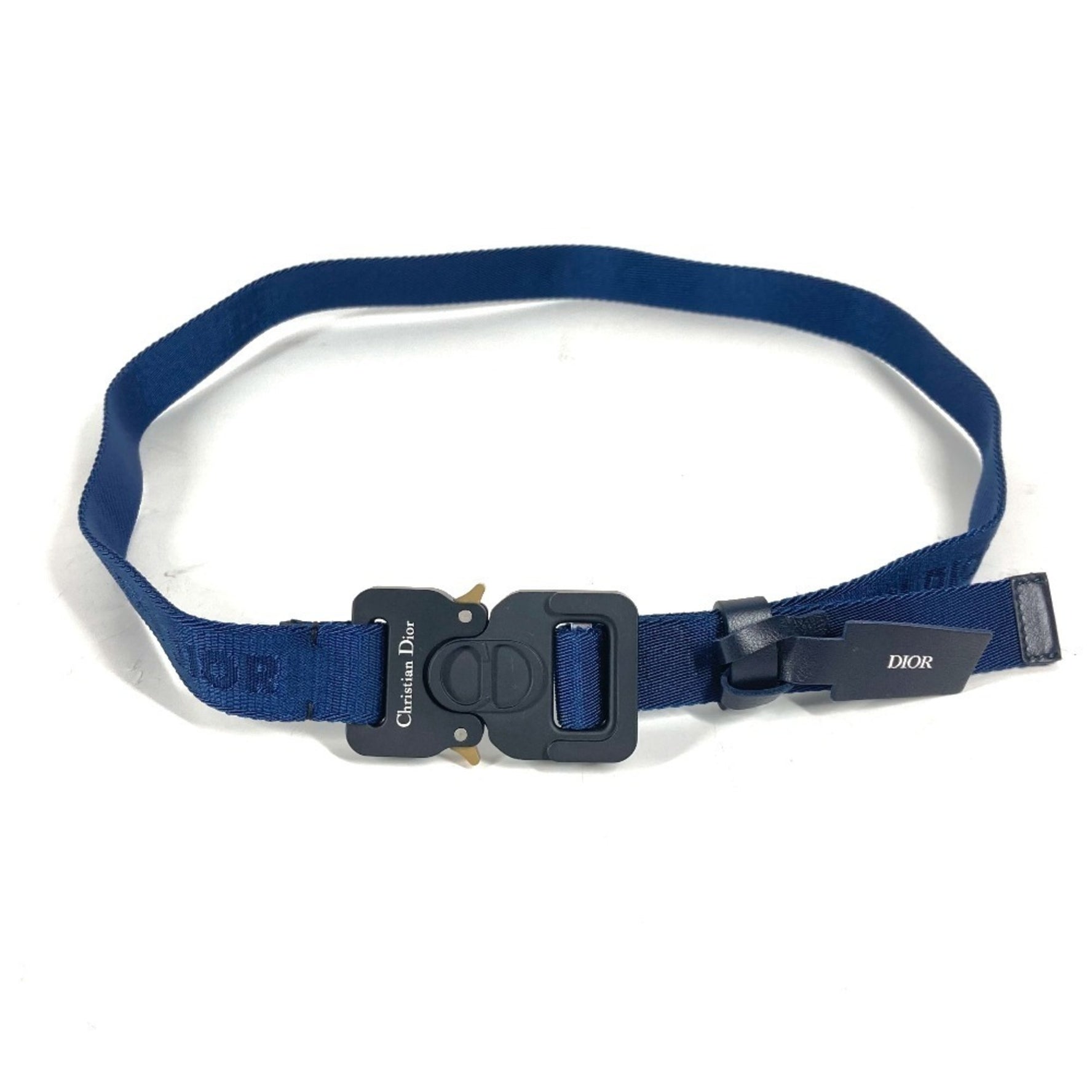 Christian Dior Dior Logo Gacha Belt Canvas