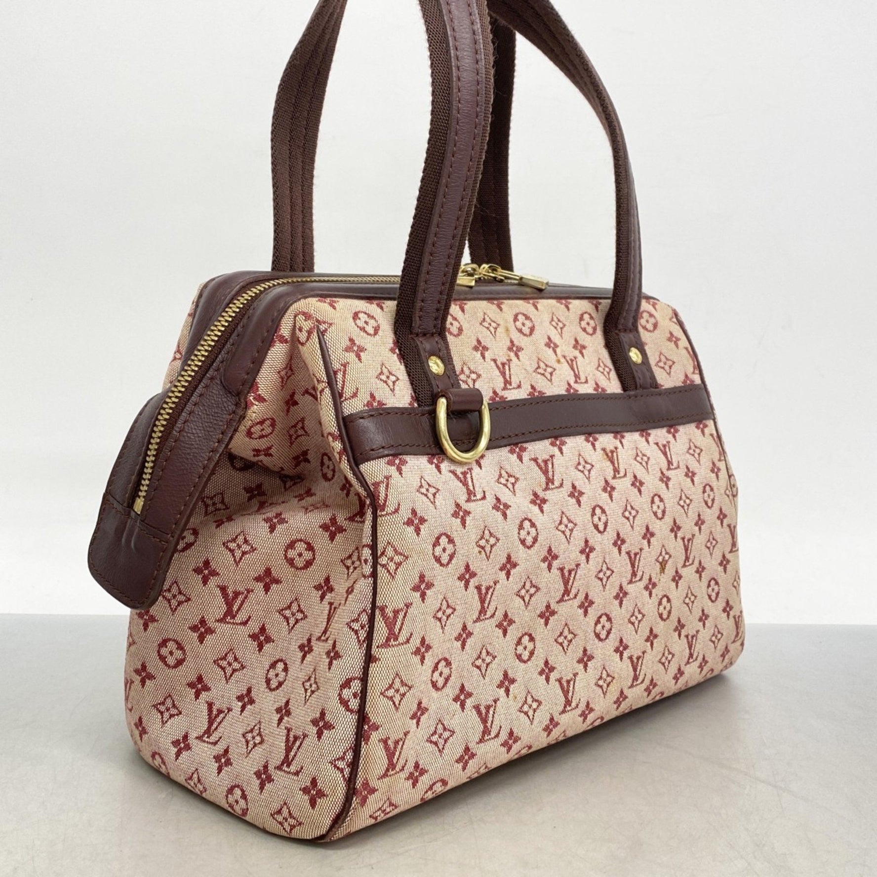 Louis Vuitton Monogram Mini Josephine PM Handbag M92216 Cherry Women's