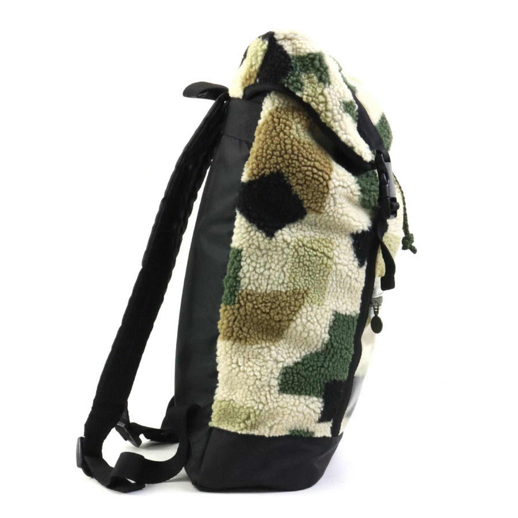 Stella McCartney Backpack Boa Nylon Beige x Khaki