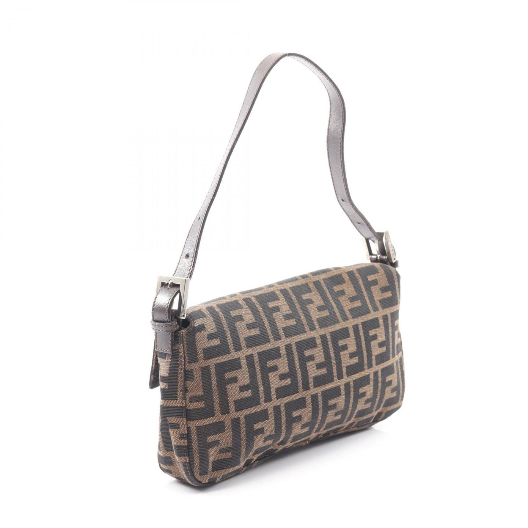 Fendi Mamma Bucket Zucca Handbag, Canvas and Leather, 2348-26424-008