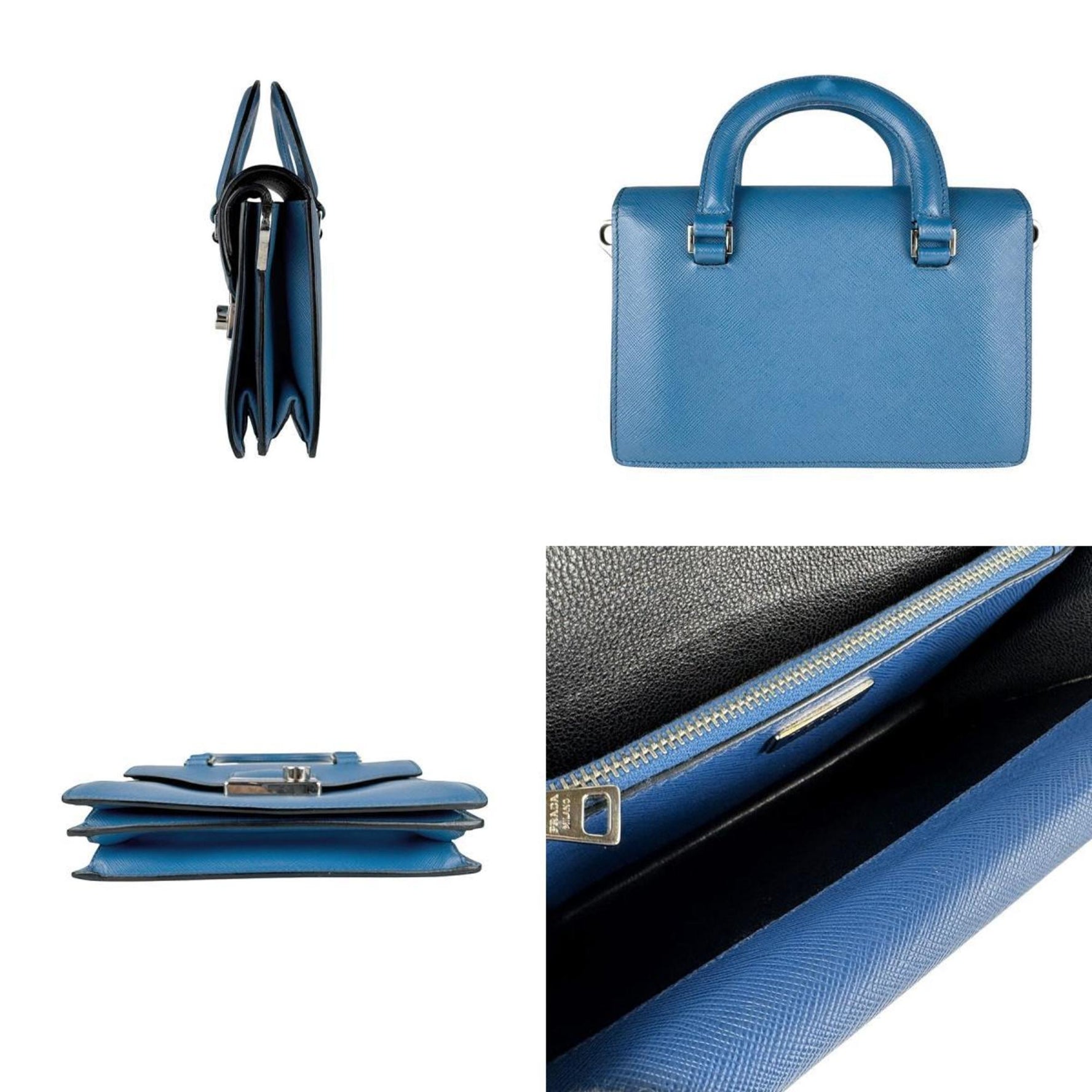 Prada Shoulder Bag Handbag Leather
