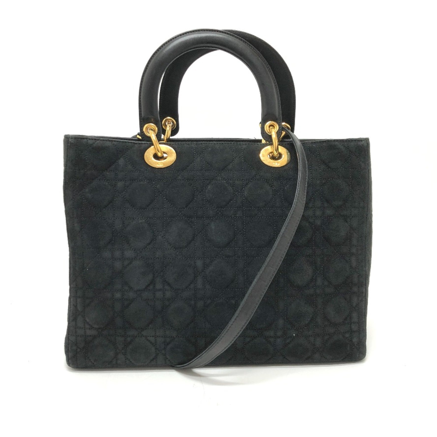 Christian Dior Shoulder Bag Crossbody Bag Hand Bag GoldHardware