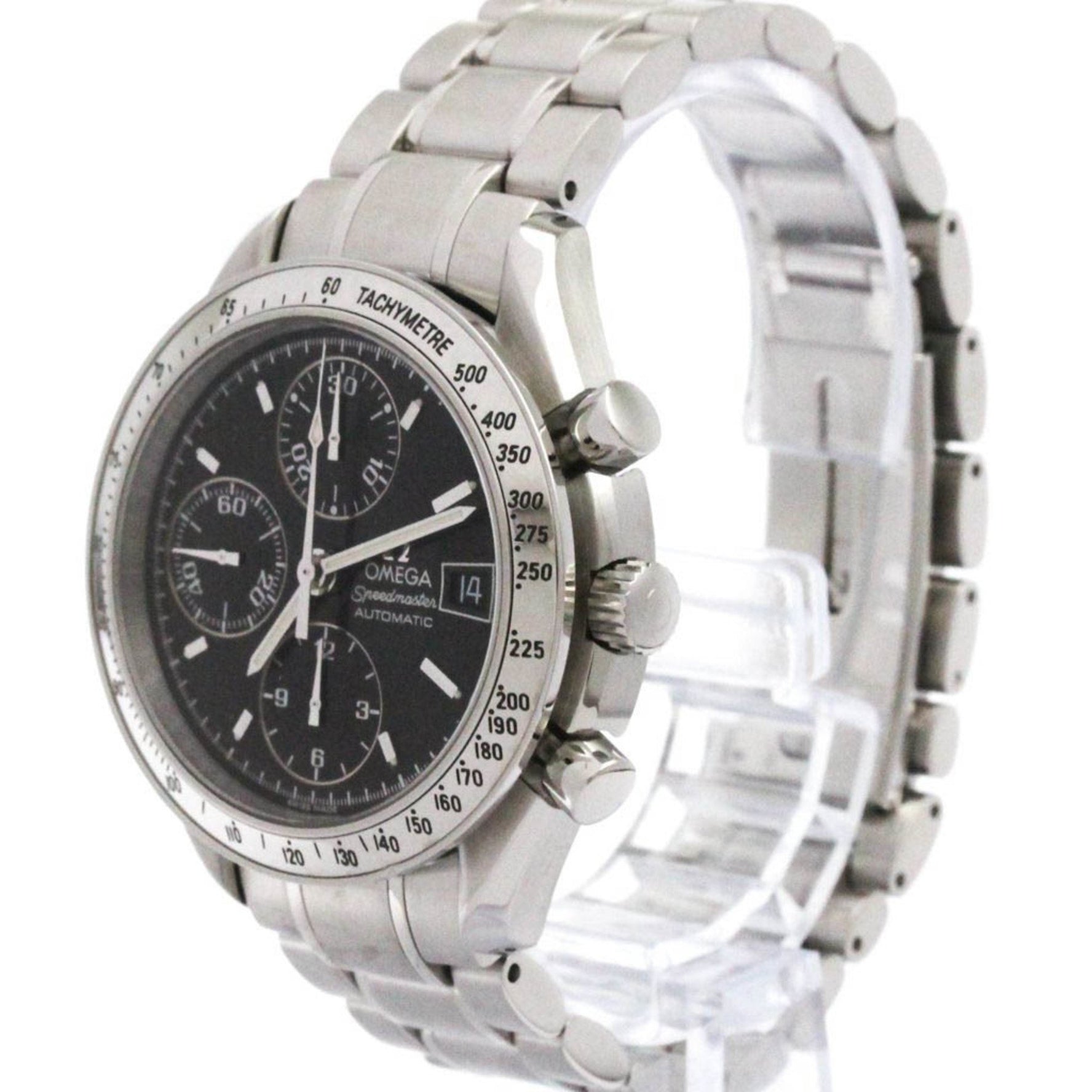 OMEGA Speedmaster Date Steel Automatic Mens Watch 3513.50 Polished