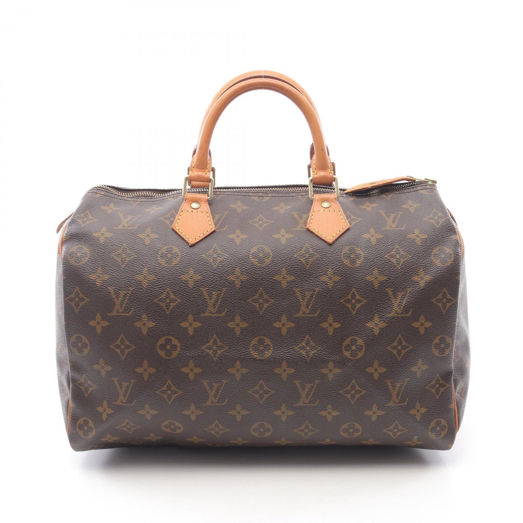 Louis Vuitton Speedy 35 Handbag, PVC-Coated Canvas and Leather, Monogram