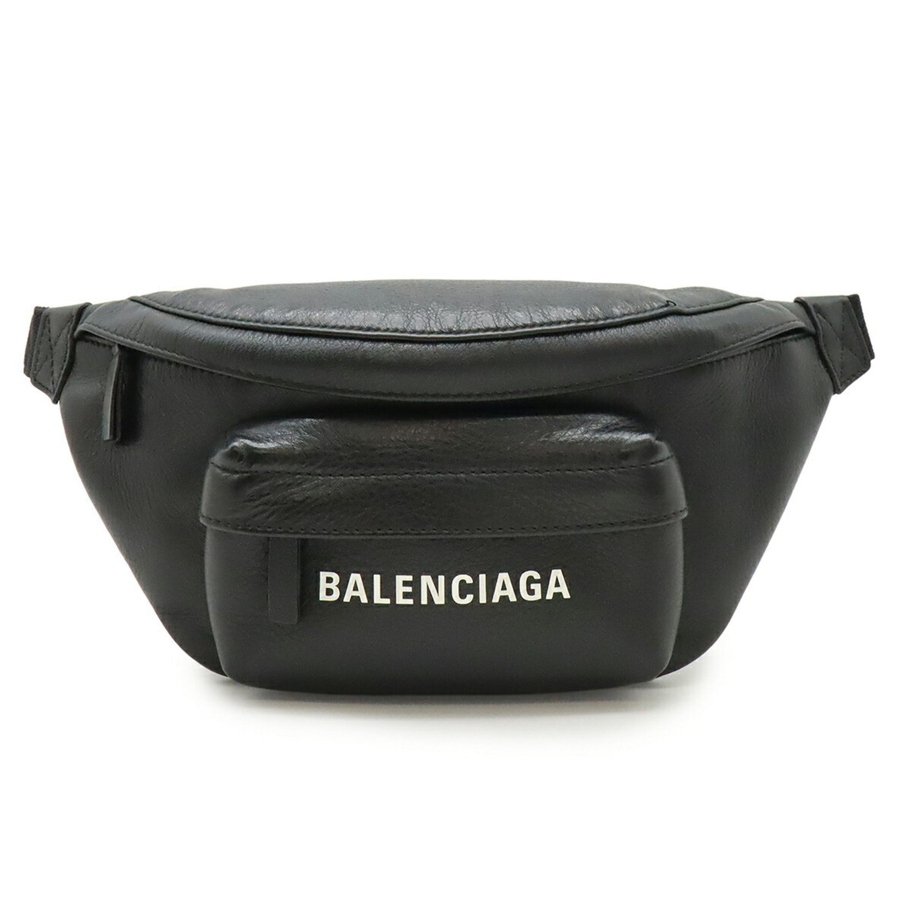 BALENCIAGA EVERYDAY body bag, waist pouch, belt bag in leather