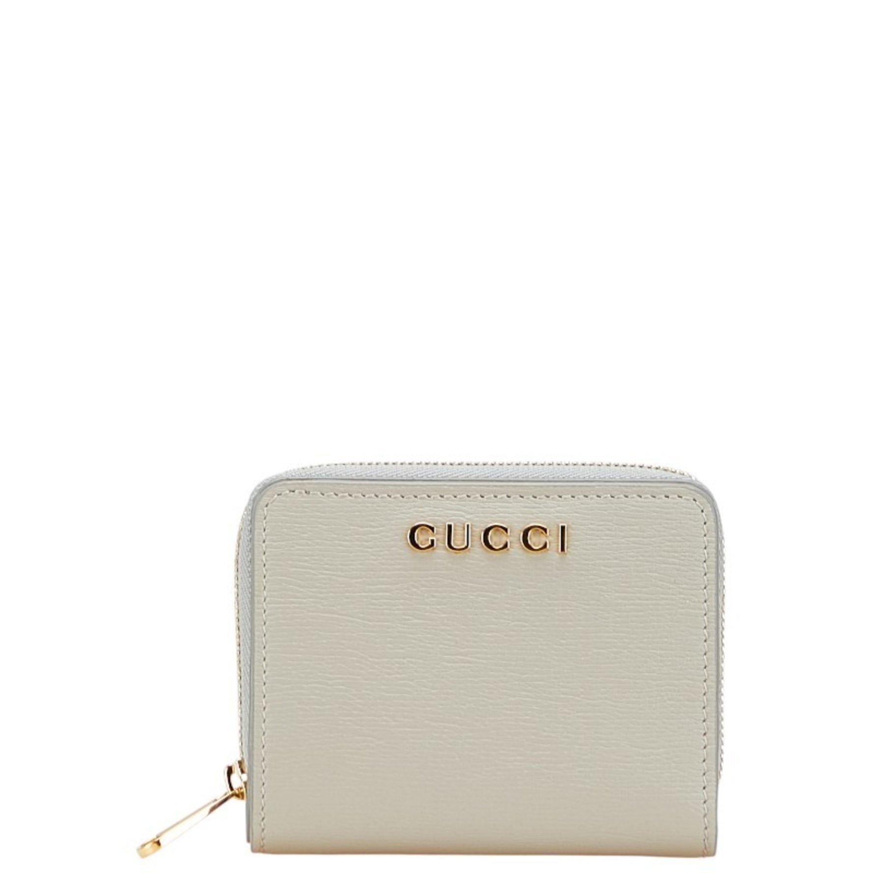 Gucci Script Mini Bifold Wallet Leather