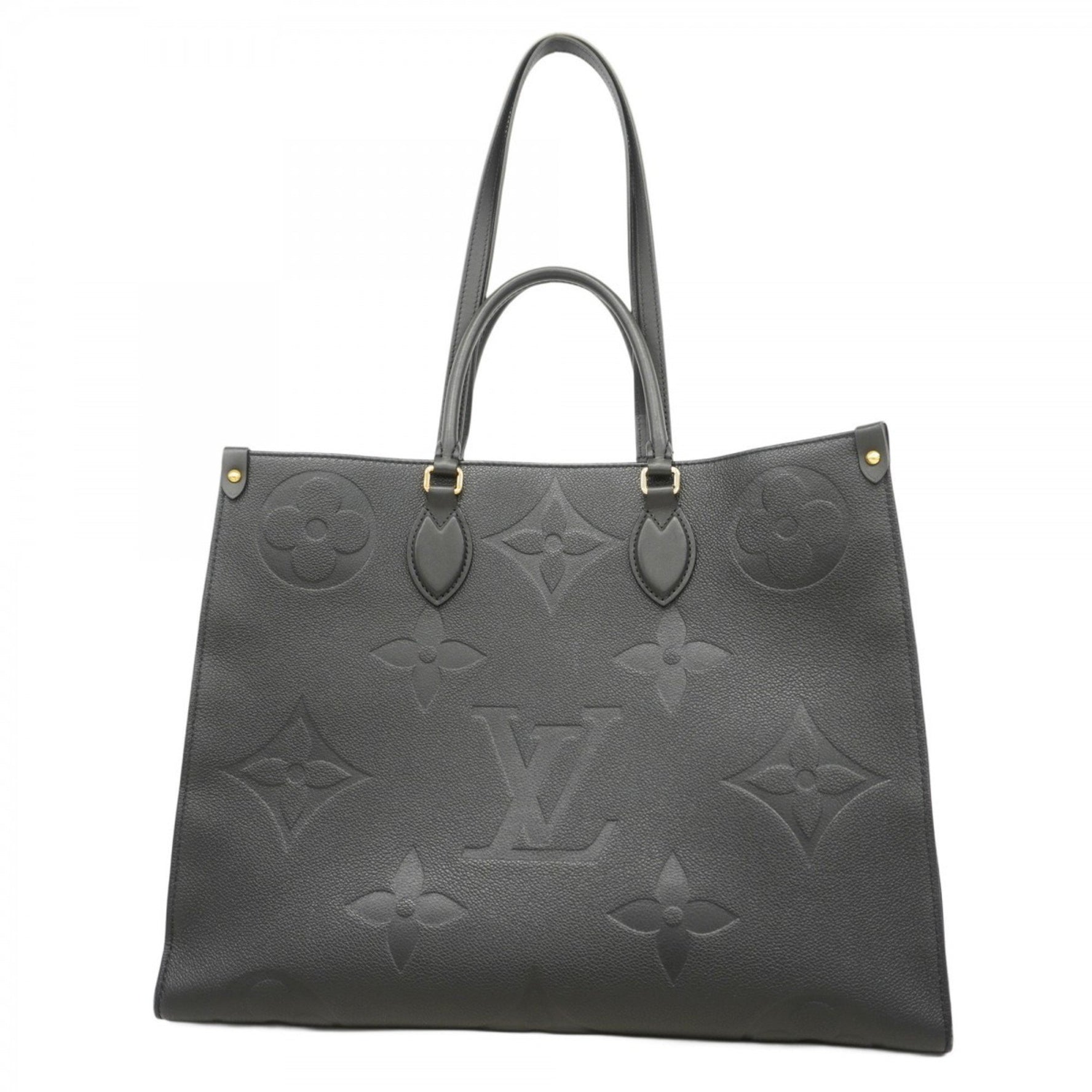 Louis Vuitton Monogram Empreinte On-the-Go Tote Bag, GM, M44925, Noir, Women's