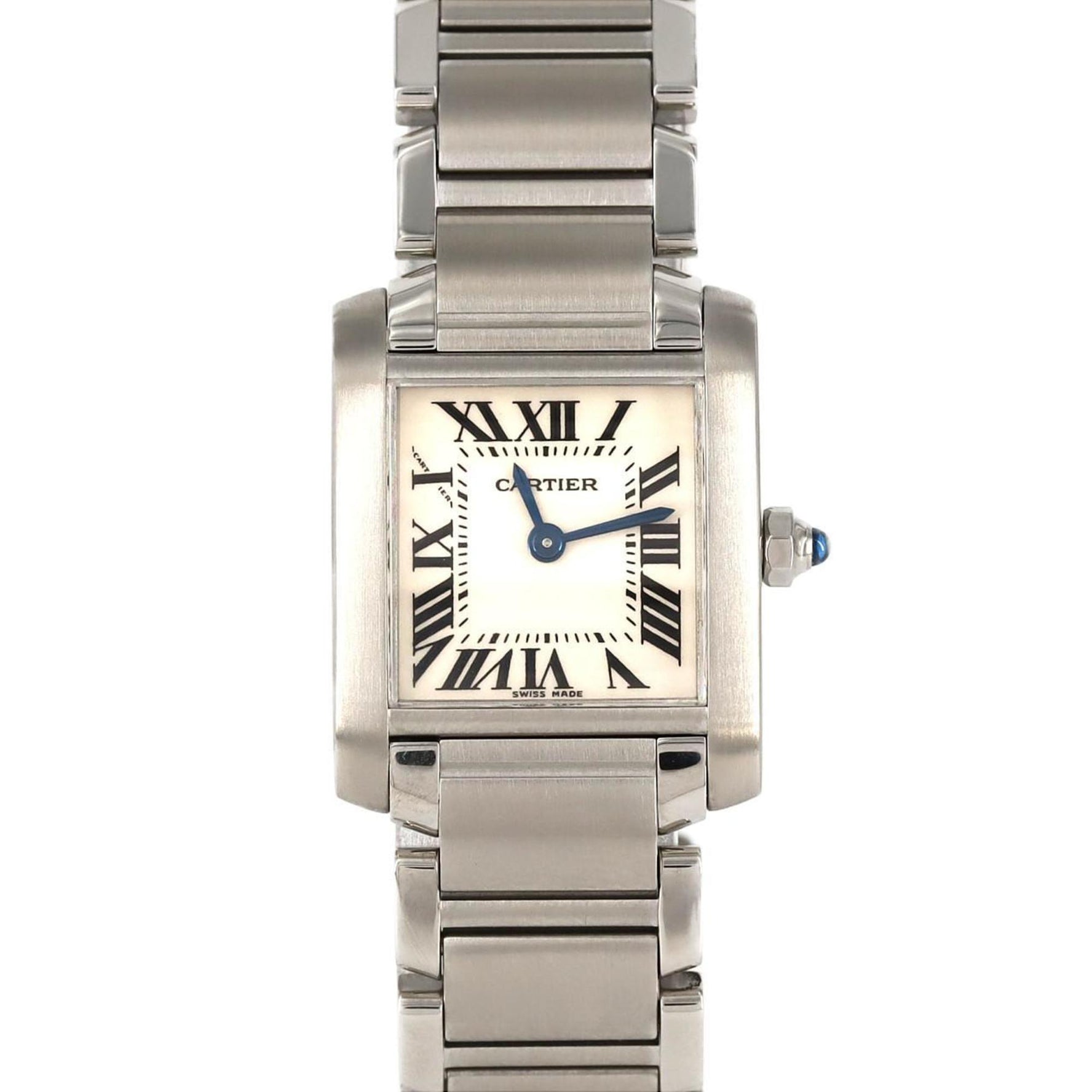 Cartier Tank Francaise SM W51008Q3 SS Wristwatch Quartz