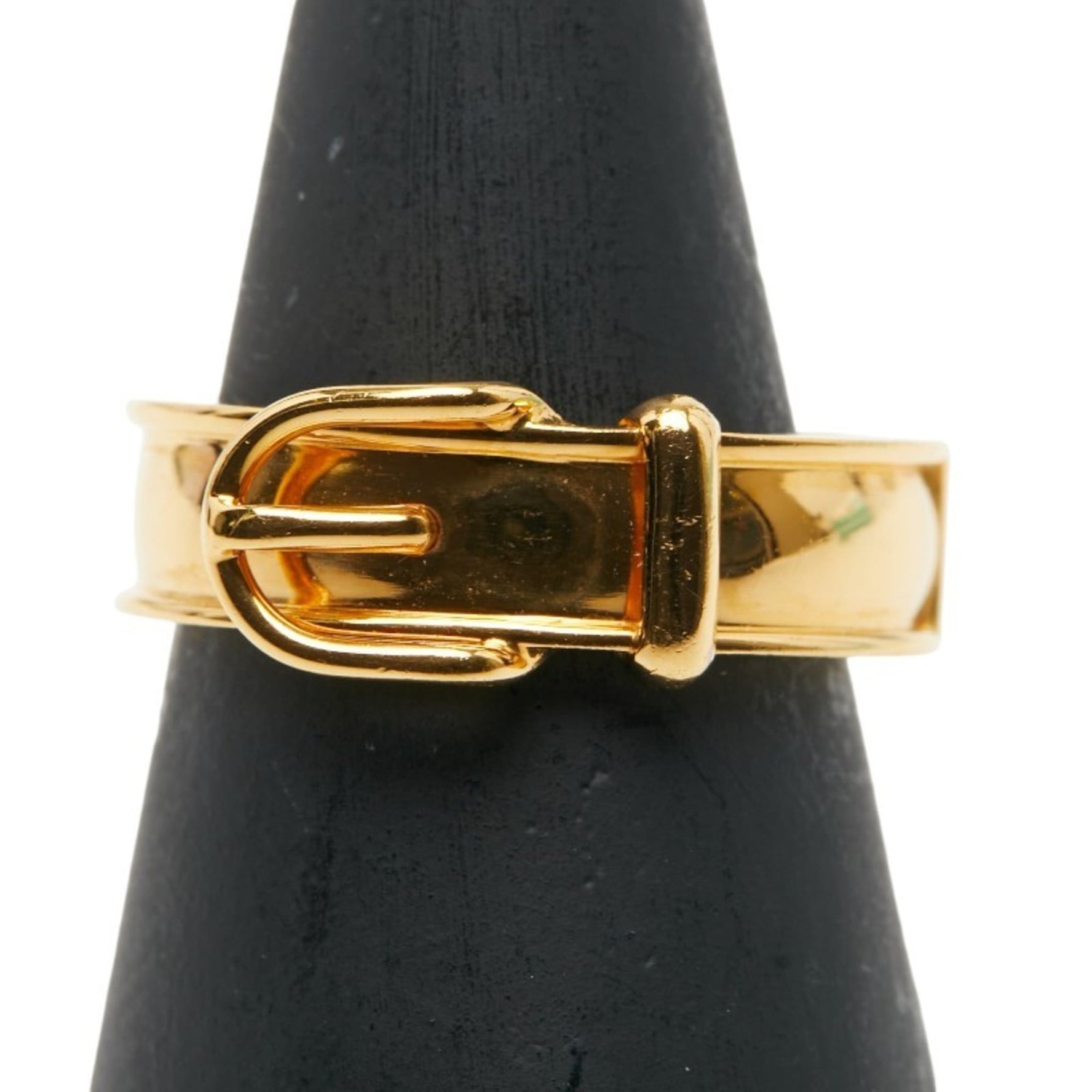 Hermes Santur belt motif scarf muffler ring plated