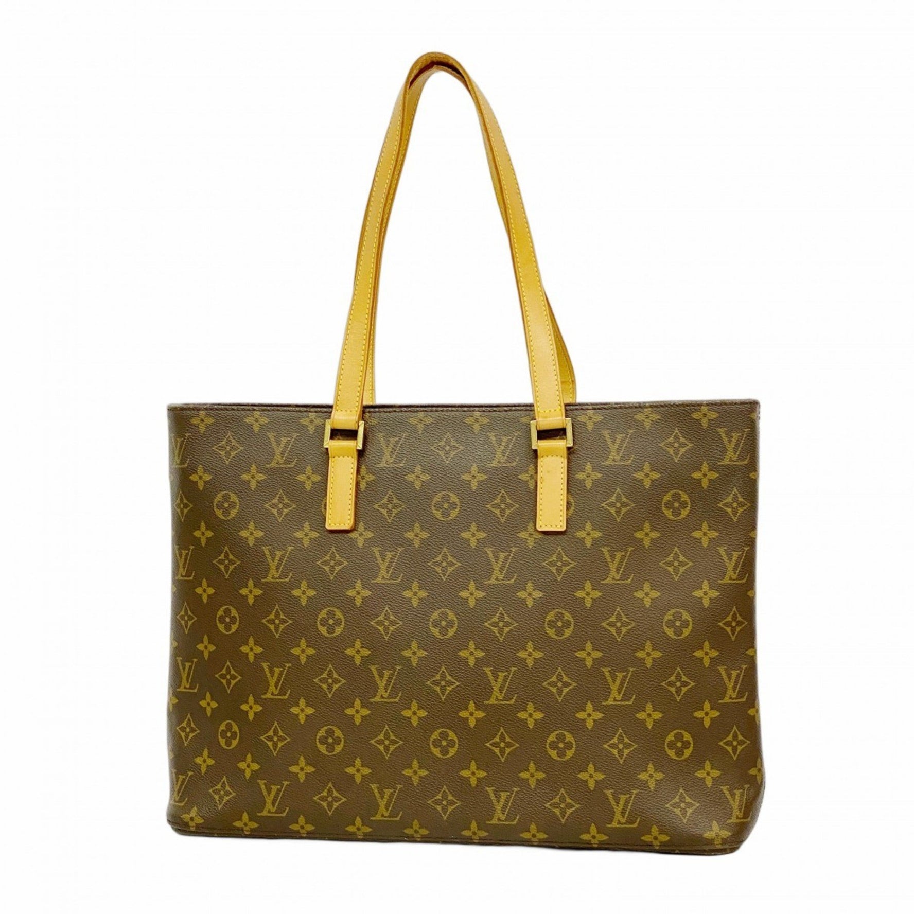 Louis Vuitton Monogram Luco Tote Bag M51155 Brown Women's
