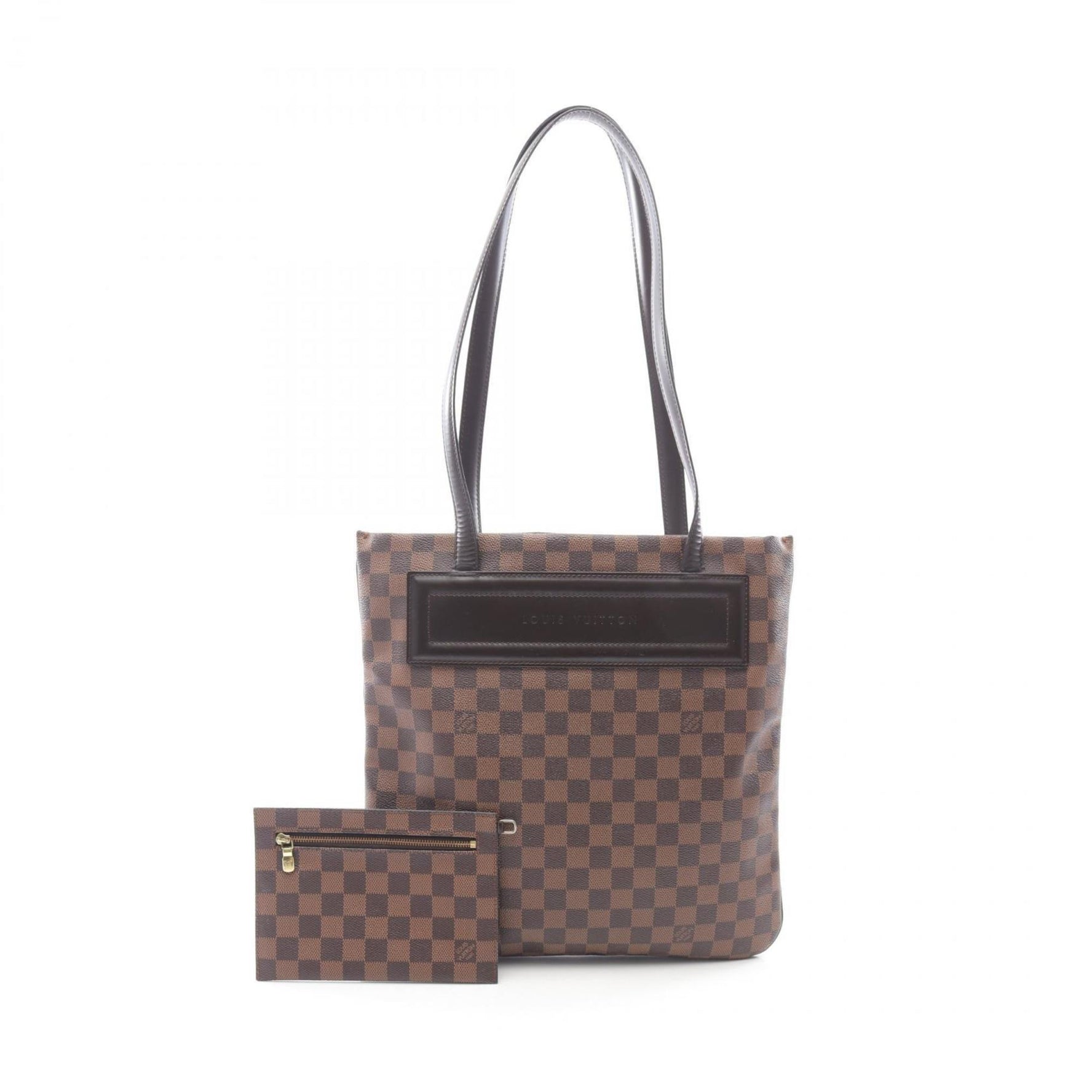 Louis Vuitton Clifton Tote Bag, Coated Canvas, Leather, Damier