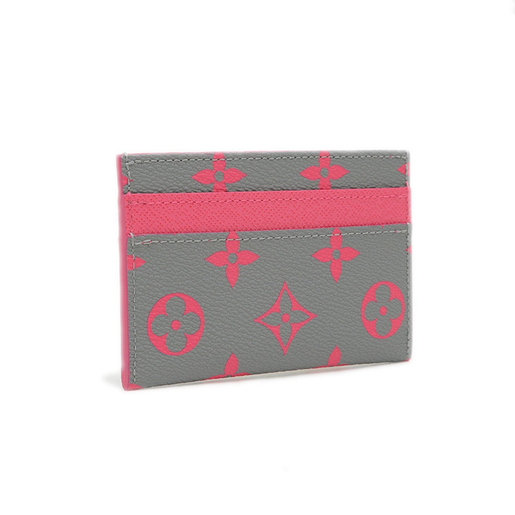 Louis Vuitton Monogram Business Card Holder/Card Case Porte Carte Double Green