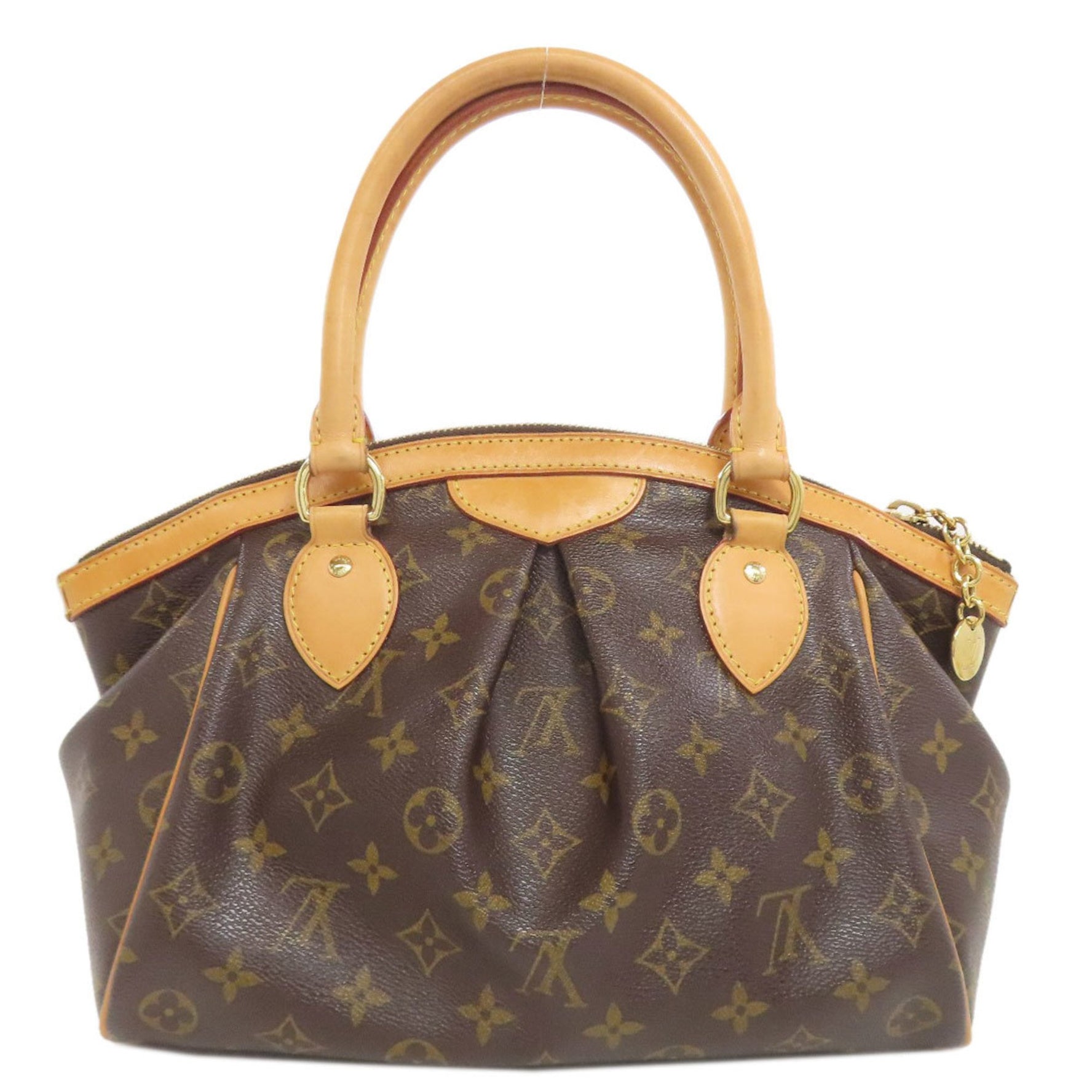 Louis Vuitton Tivoli PM Handbag Canvas LOUIS VUITTON