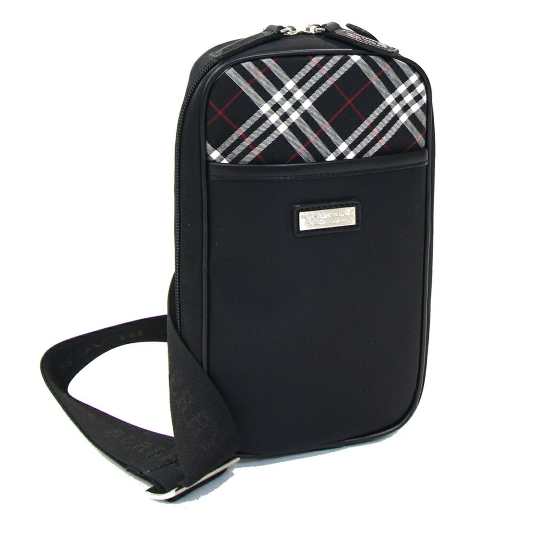 Burberry Black Label Body Bag BKL34-014-05 Nylon Leather Shoulder Crossbody Nova Check Men's BURBERRY BLACKLABEL
