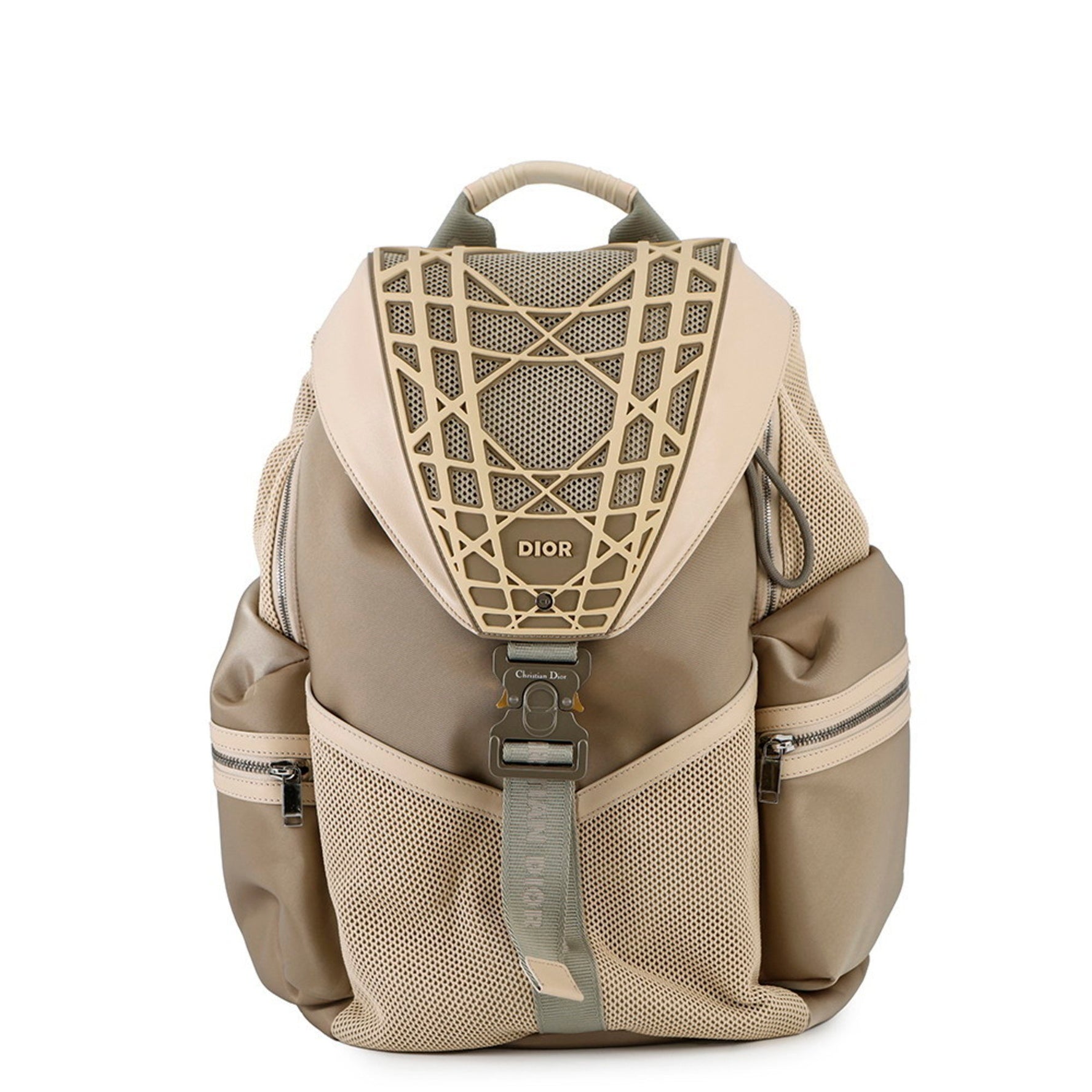 Christian Dior Cobra Nylon Mesh Backpack, Bag, Men's Backpack
