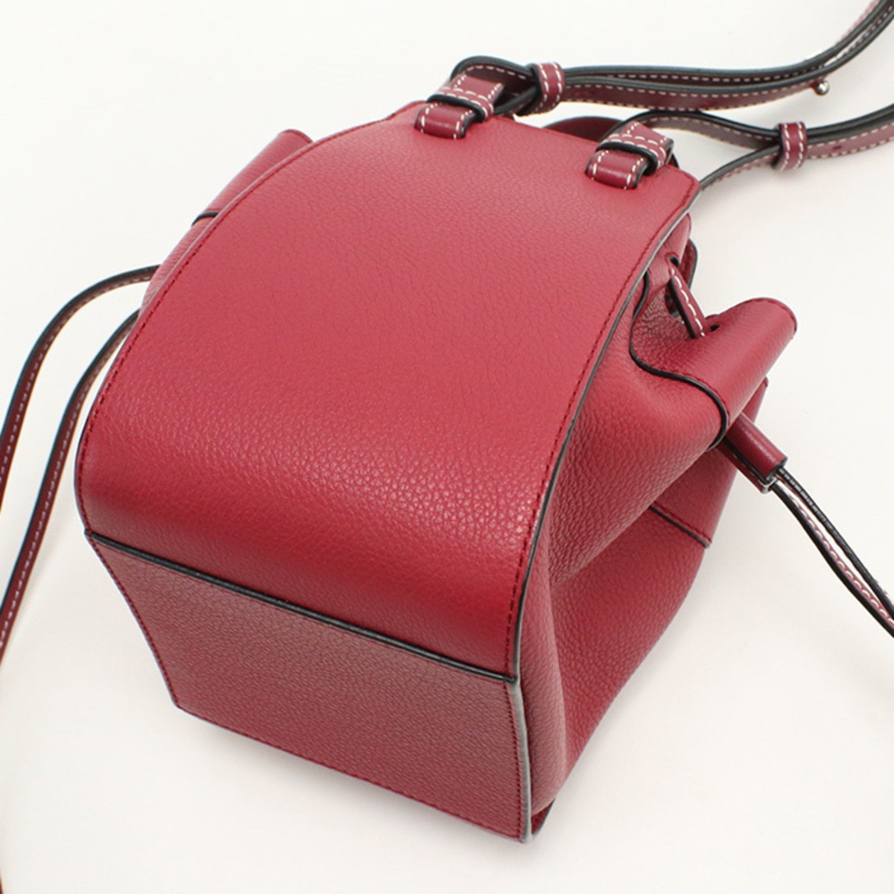 LOEWE Hammock Mini Shoulder Bag, Red