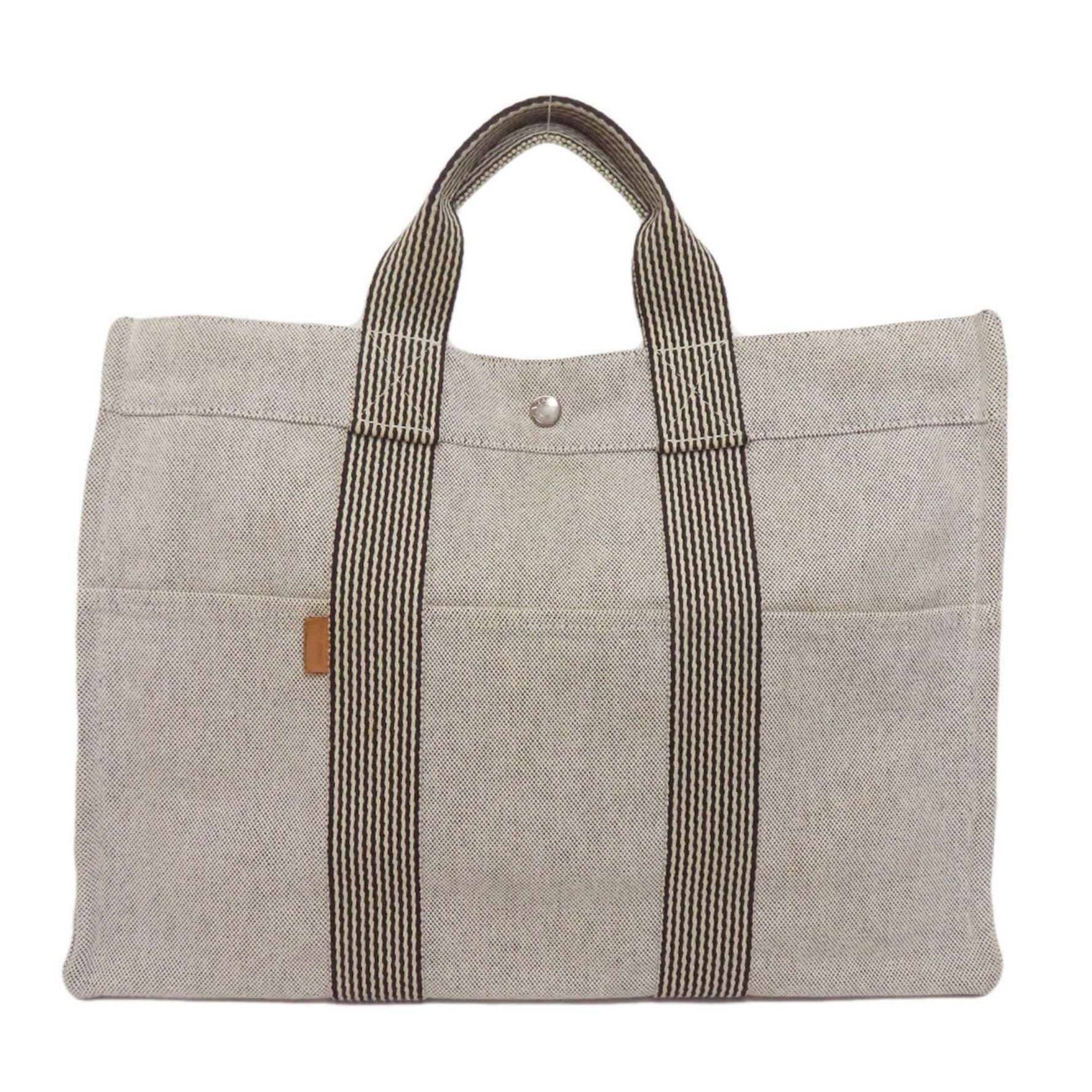 Hermes New Four Toe MM Tote Bag Canvas