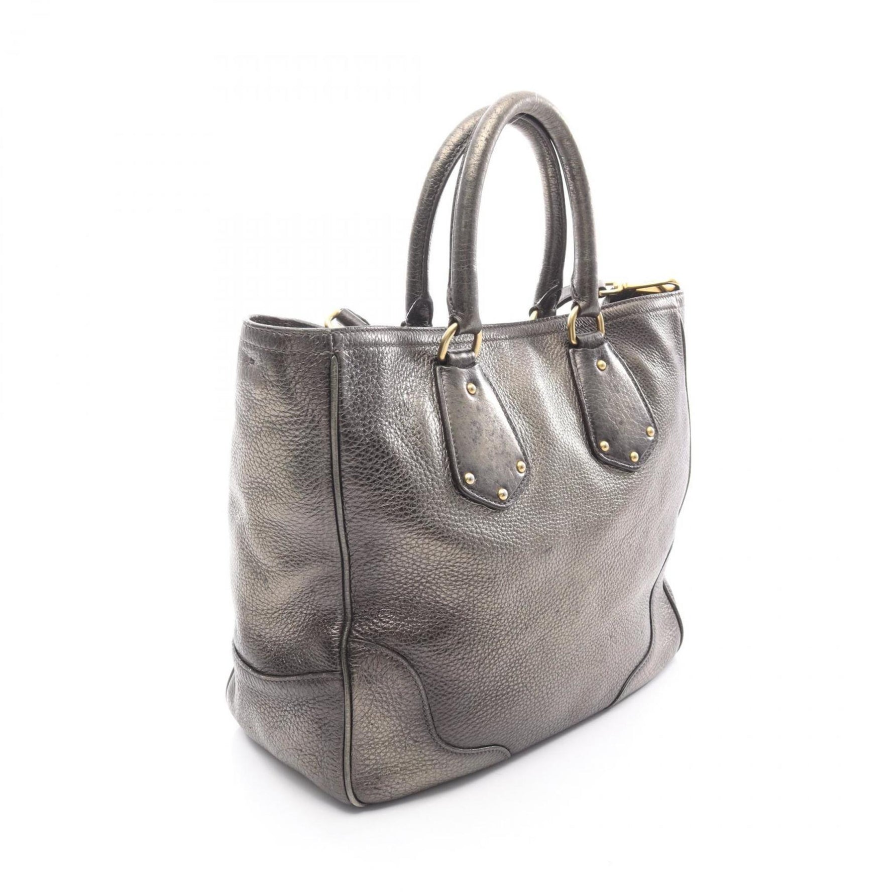 Prada handbag, leather