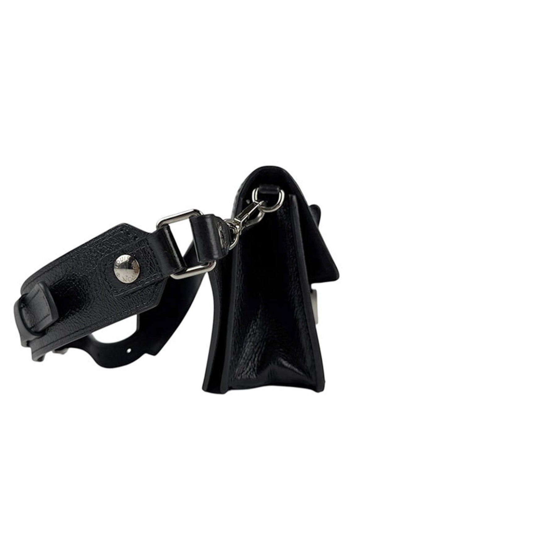 Louis Vuitton Monogram Giant Reverse Bum Bag in Brown and Black Leather