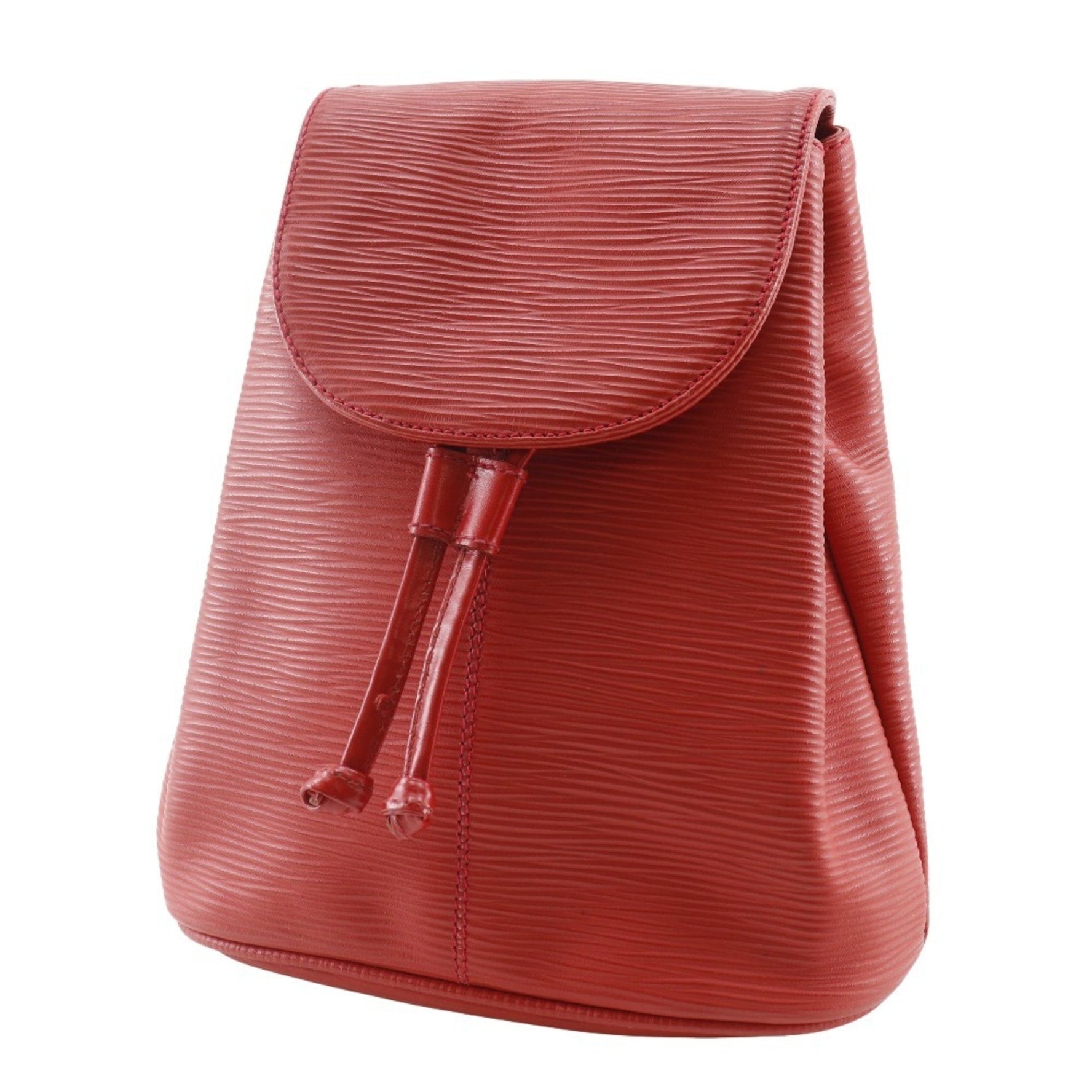 FENDI Mini Backpack, Calfskin, Red