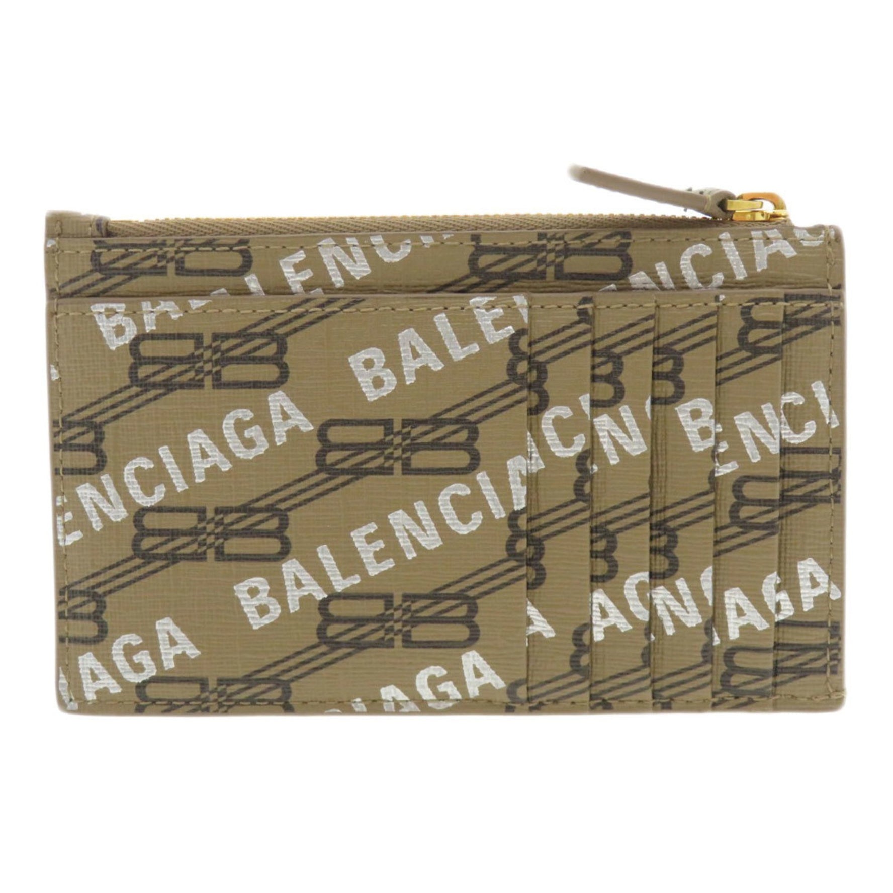 Balenciaga motif coin case in calf leather for women BALENCIAGA