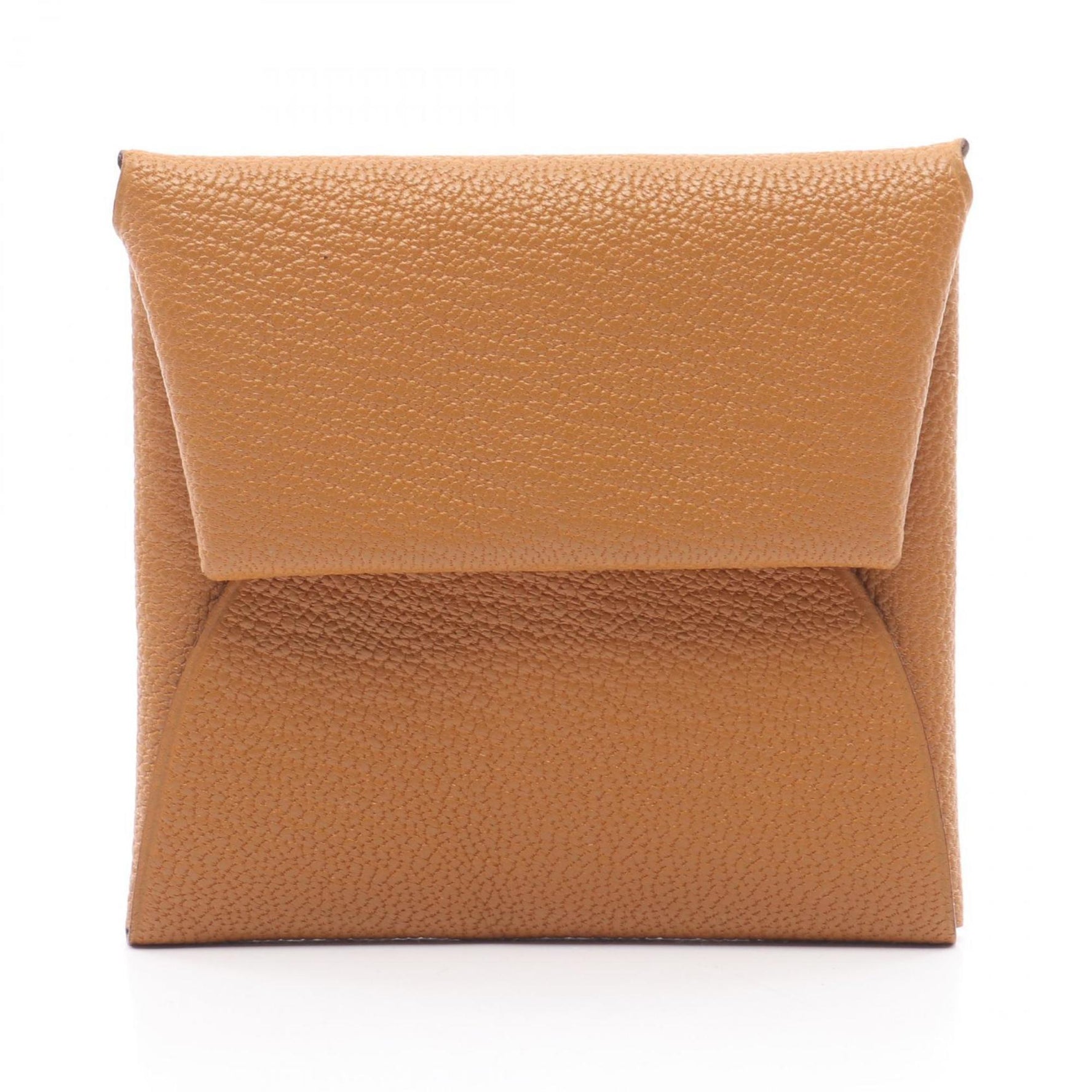 Hermes Bastia Wallet/Coin Case Wallet Goatskin Chevre