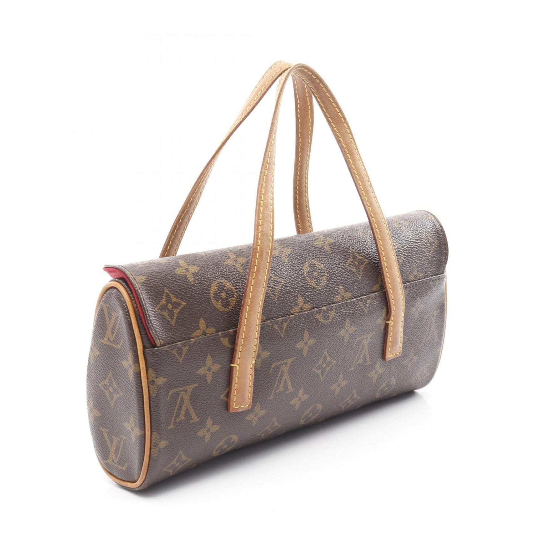 Louis Vuitton Sonatine Monogram Handbag, Coated Canvas and Leather