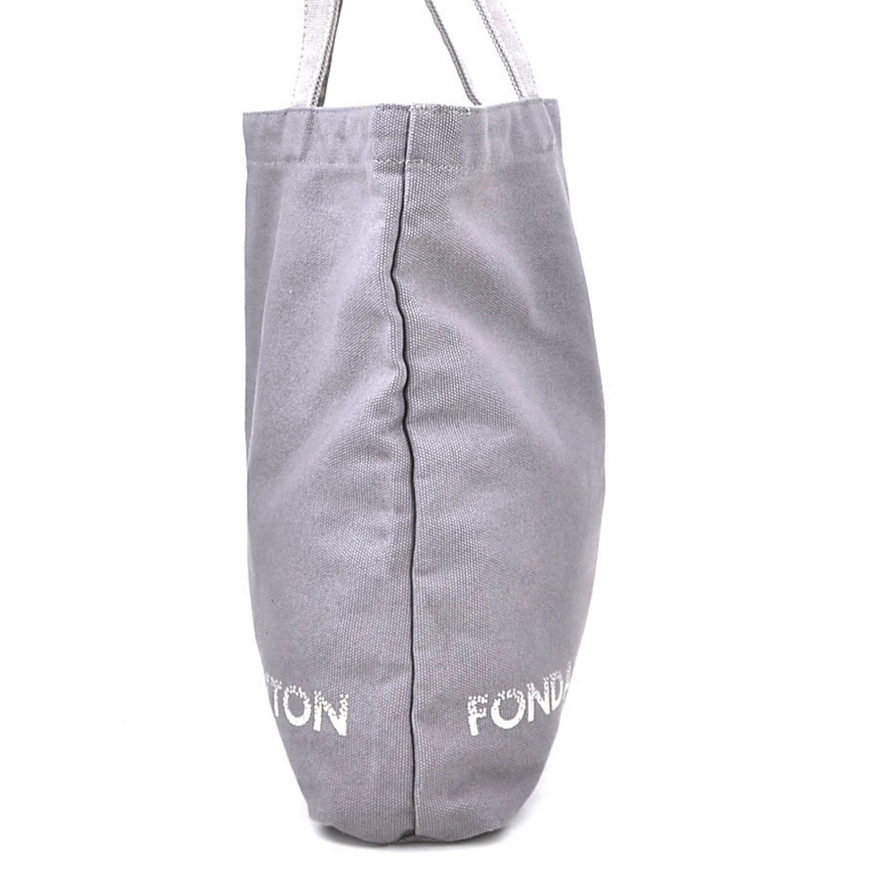 Louis Vuitton Shoulder Bag Fondation Canvas Grey Men's