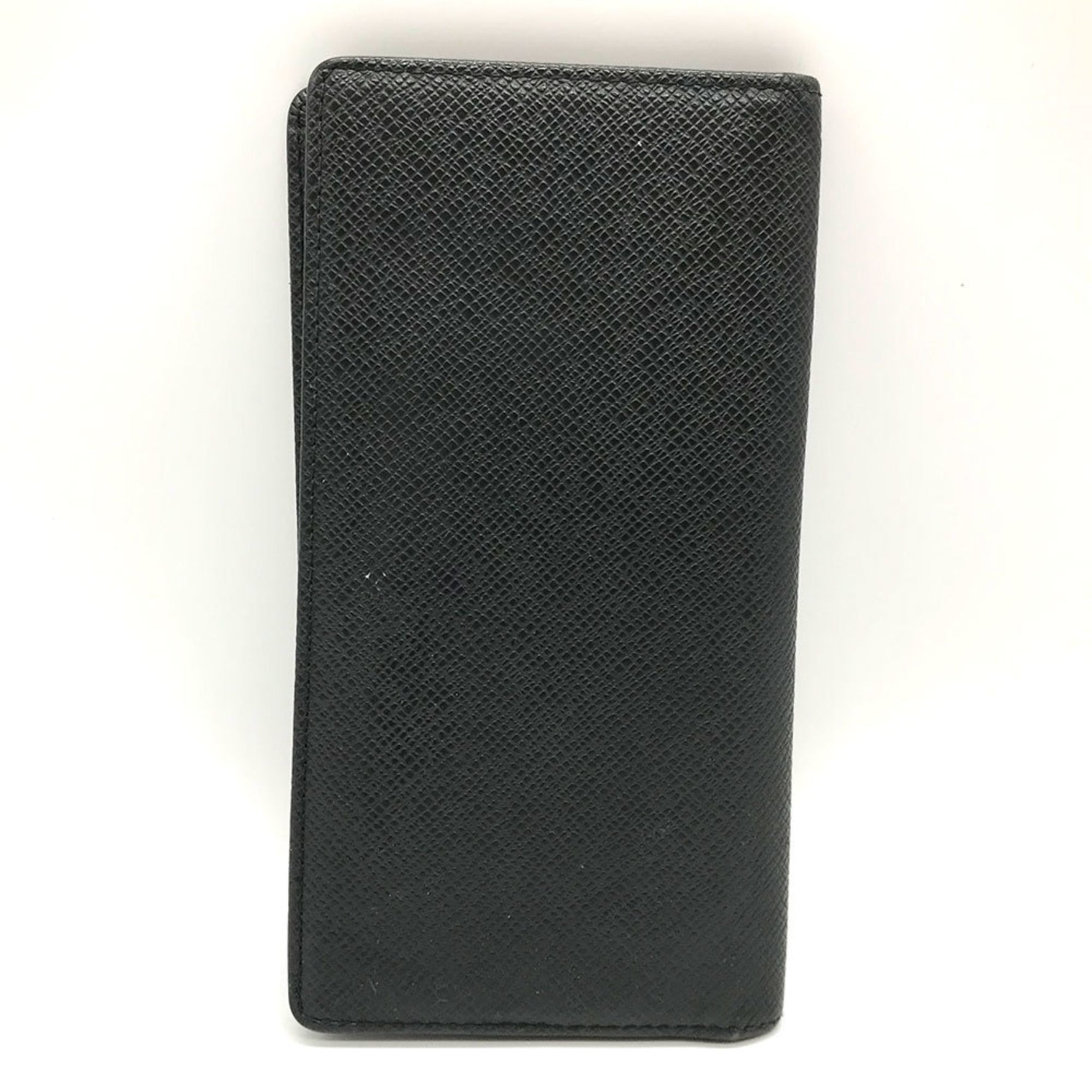 Louis Vuitton Porto Valeur Cult Credit Black Noir Long Wallet Billfold Bifold LOUISVUITTON