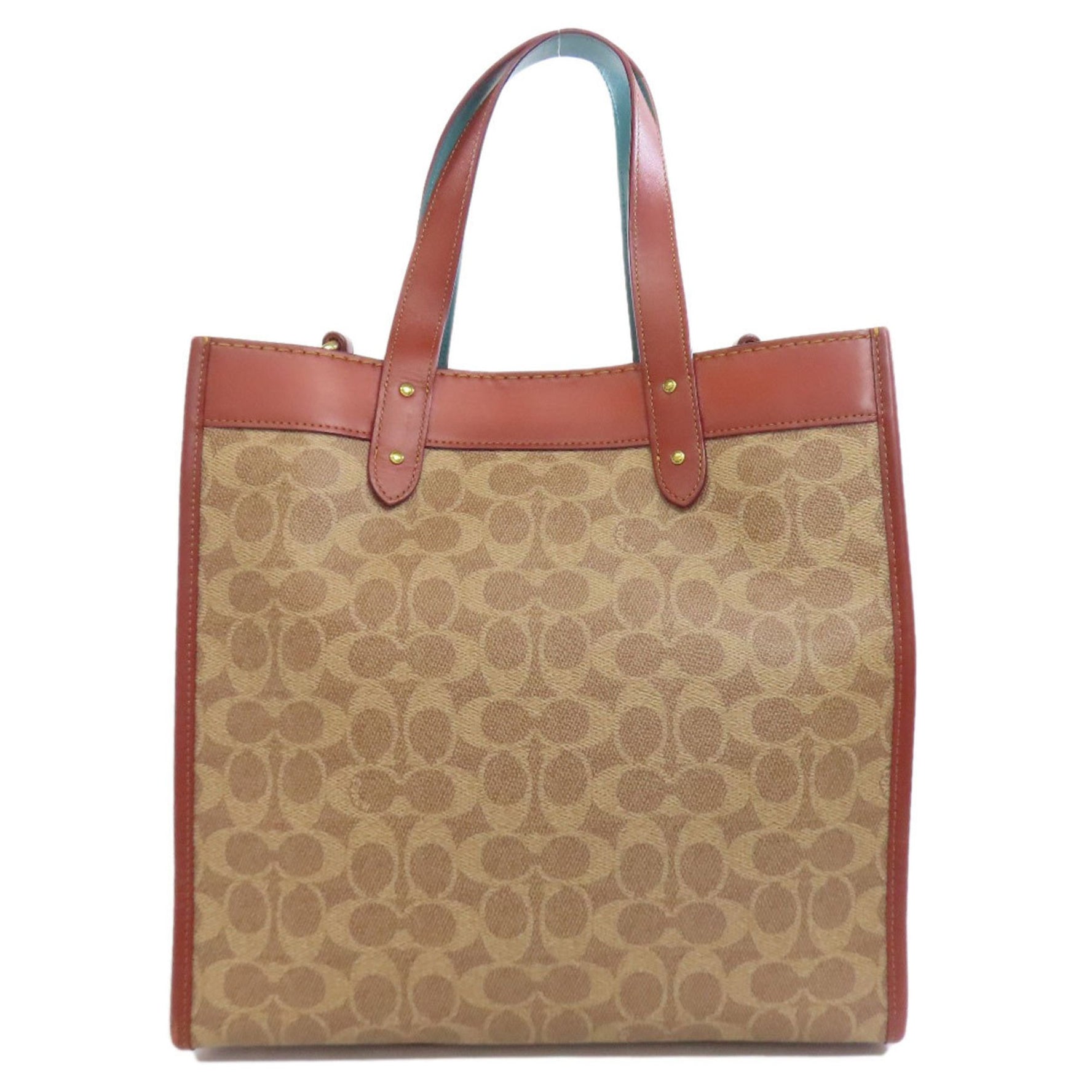 Coach Signature Ox Tote Bag in PVC