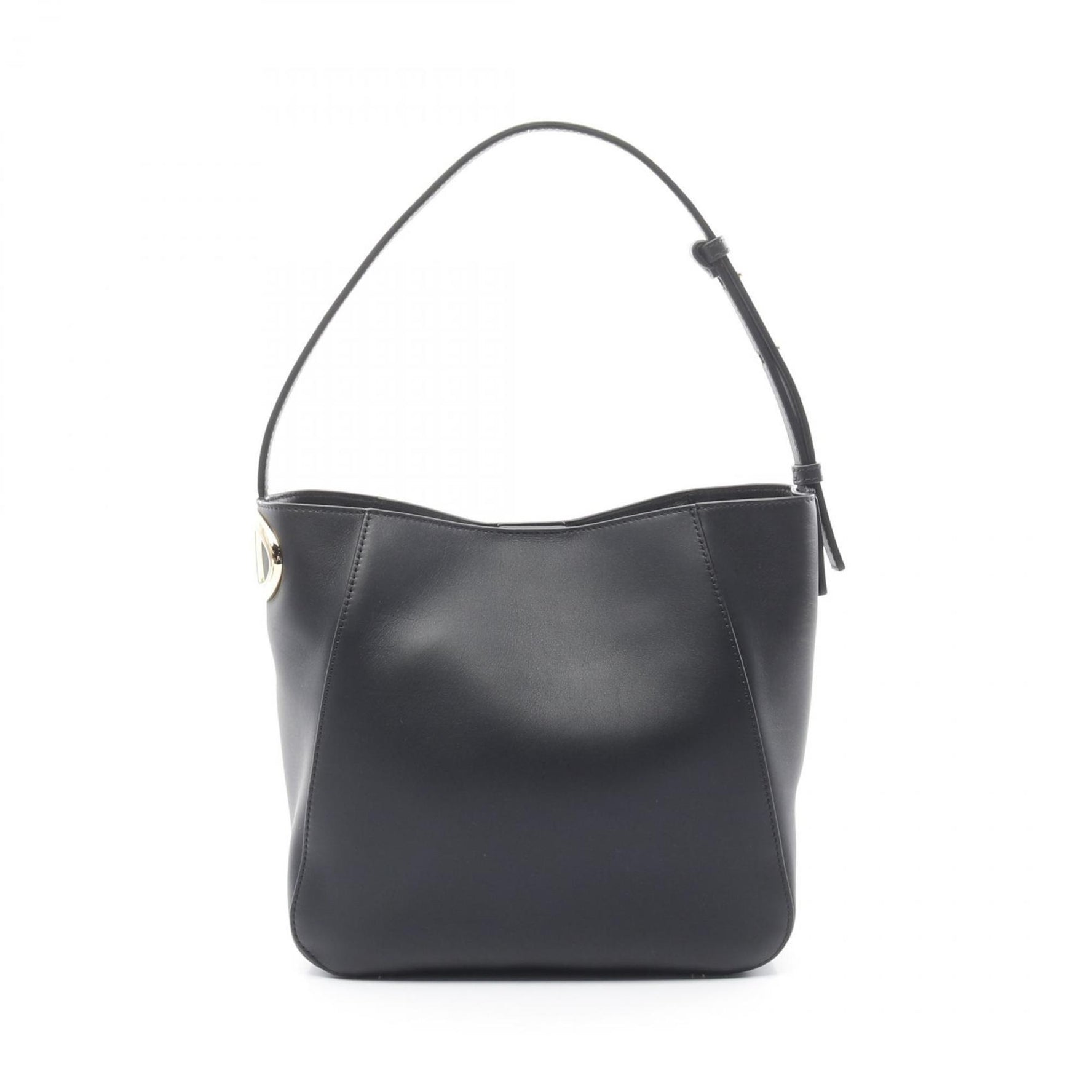 Valentino Garavani V Bucket Shoulder Bag Leather