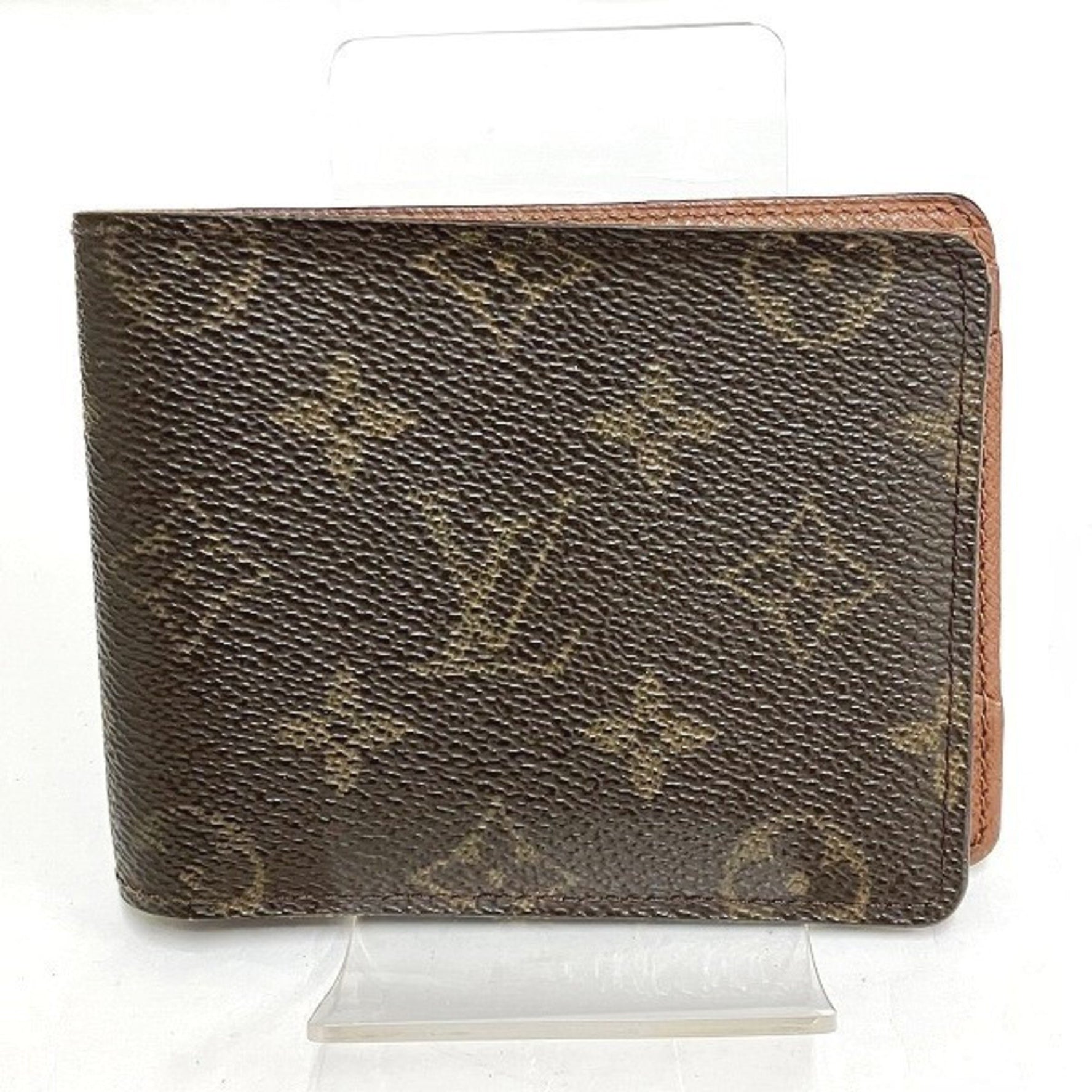 Louis Vuitton Monogram Portefeuille Multiple M60895 Billfold Bi-fold Wallet for Men and Women