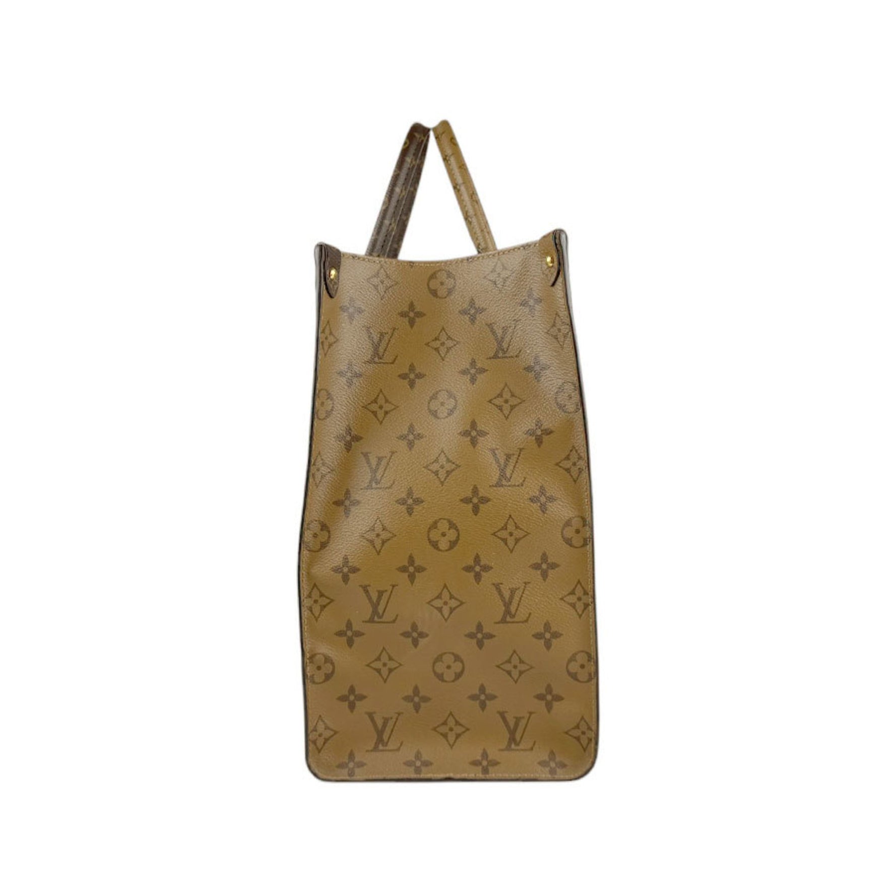 Louis Vuitton LOUIS VUITTON Handbag Shoulder Bag Monogram Reverse On the Go GM Brown Men's Women's M45320 z4059