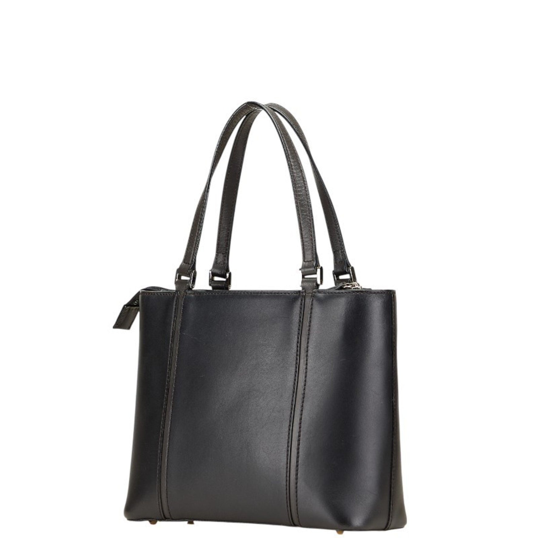 Burberry Nova Check Lining Handbag in Leather