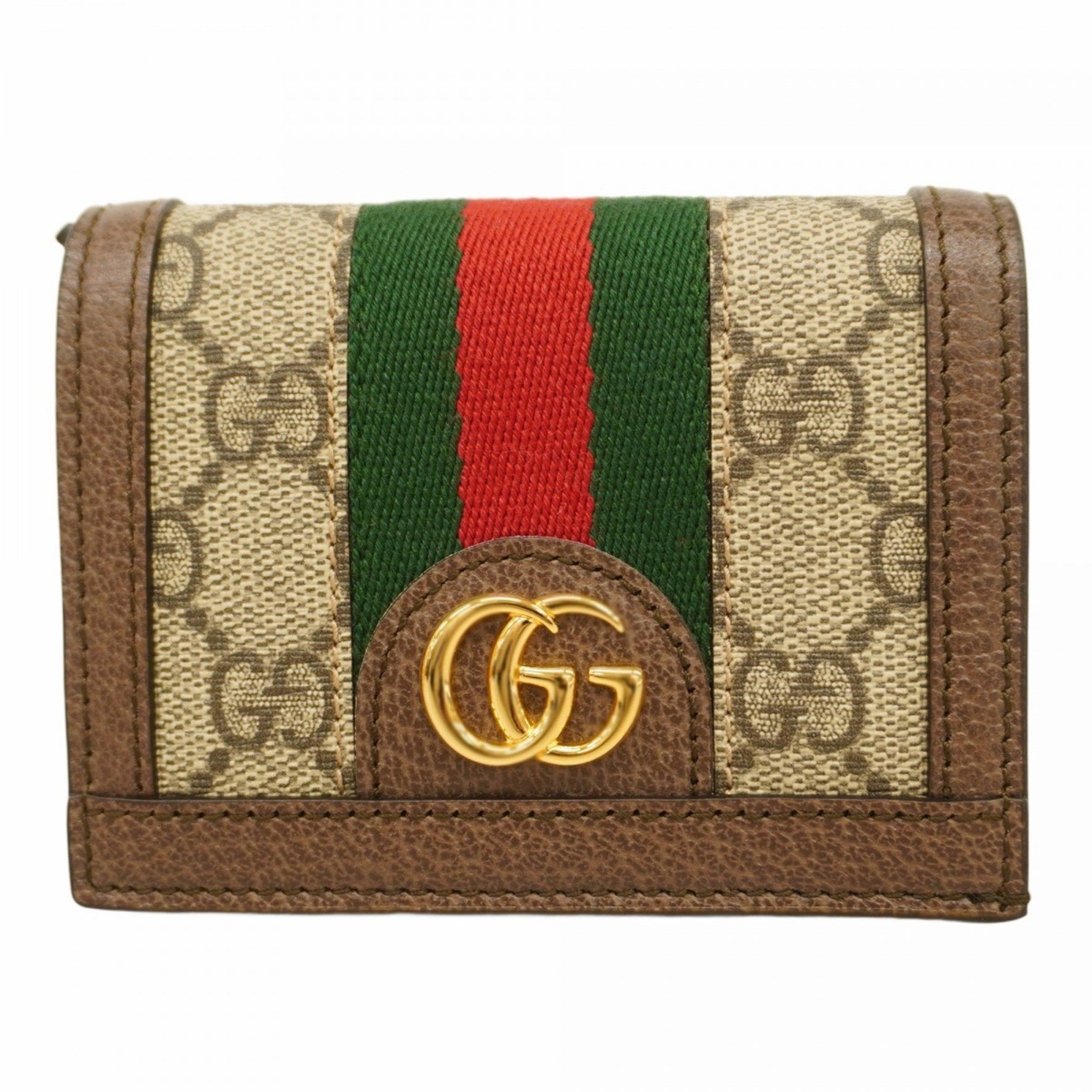 Gucci Ophidia wallet beige brown