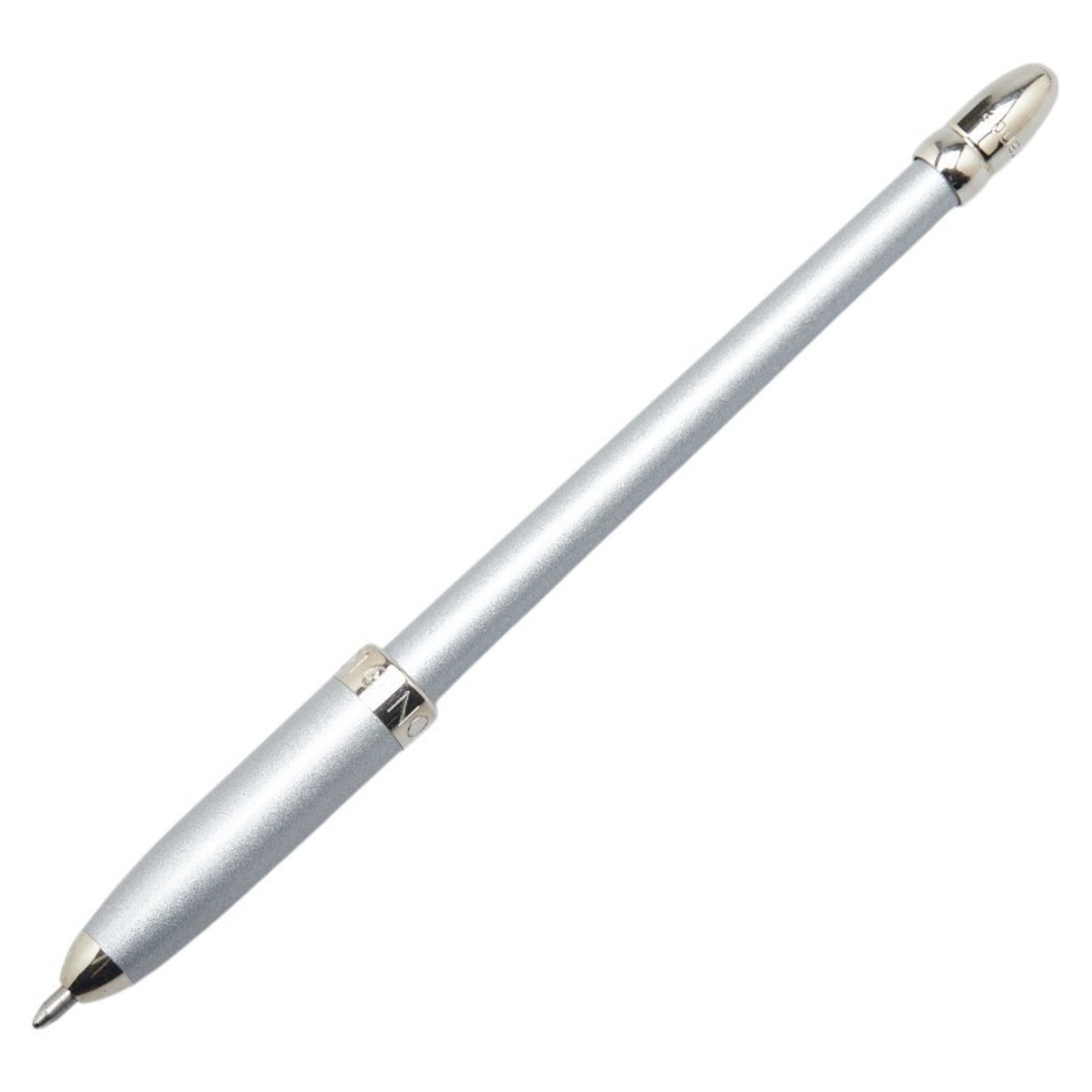 Louis Vuitton Stylo Agenda Ballpoint Pen Silver Metal
