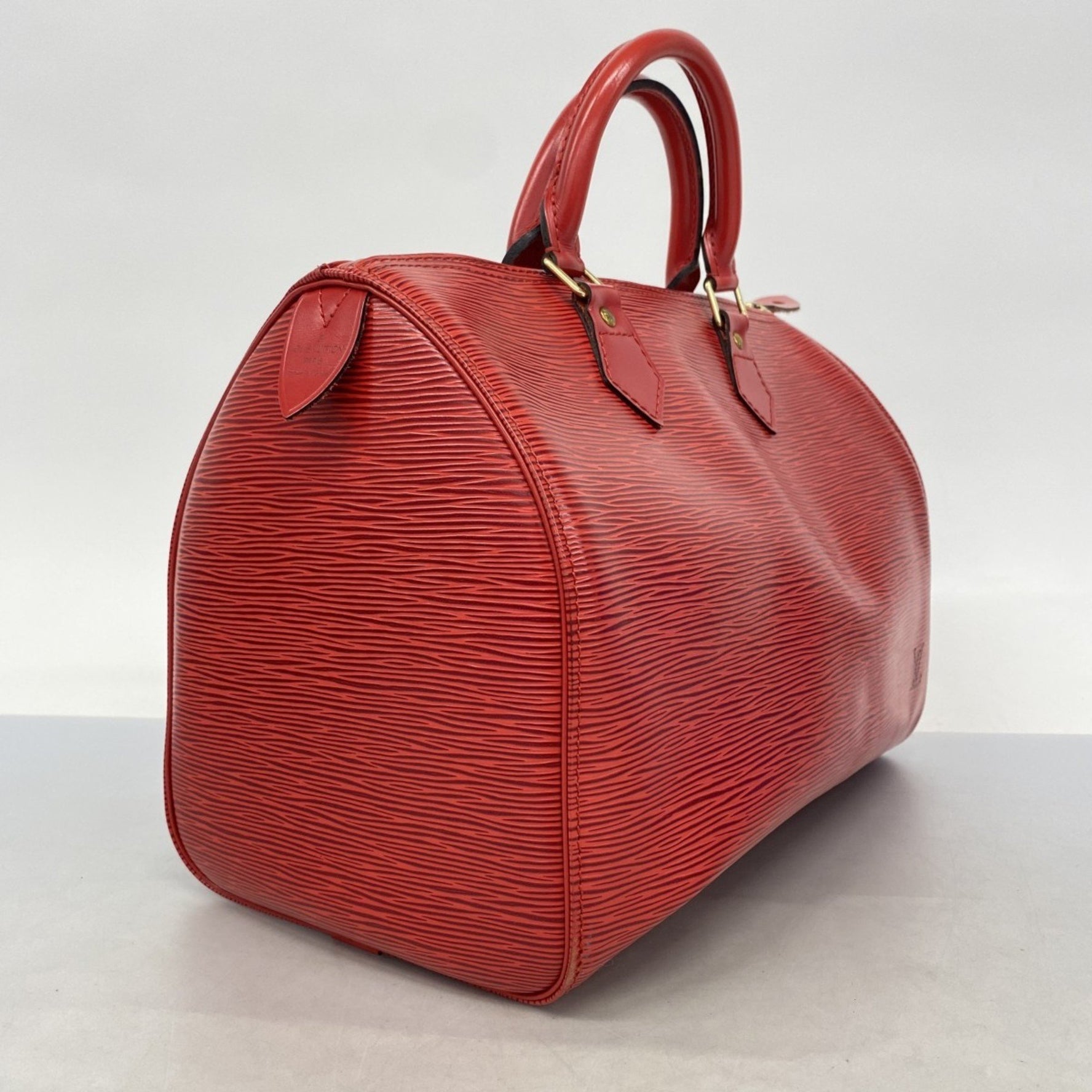 Louis Vuitton Epi Speedy 30 Handbag M43007 Castilian Red for Women