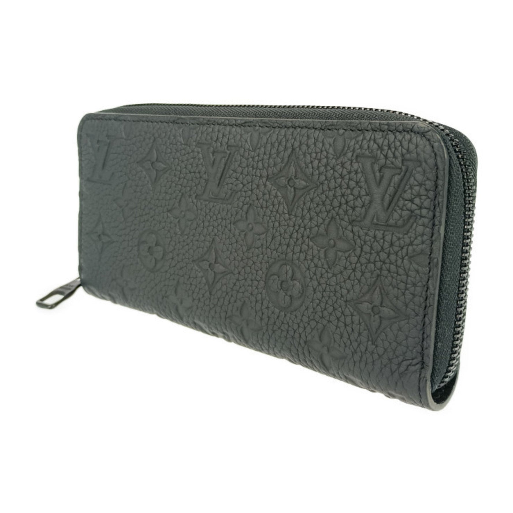 Louis Vuitton Zippy Wallet Horizontal Long Taurillon Leather Round