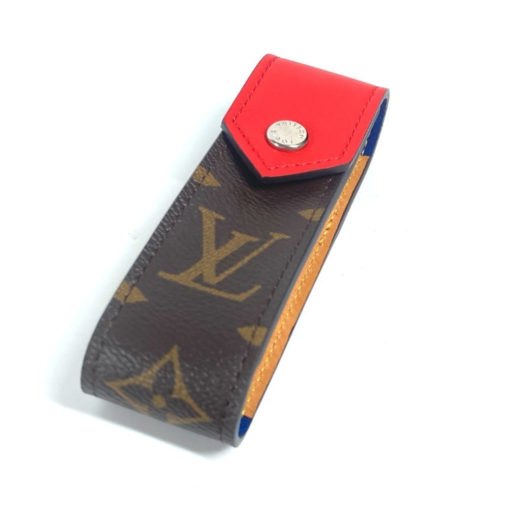 Louis Vuitton Monogram Etui de Steve Dice Pouch Canvas Red