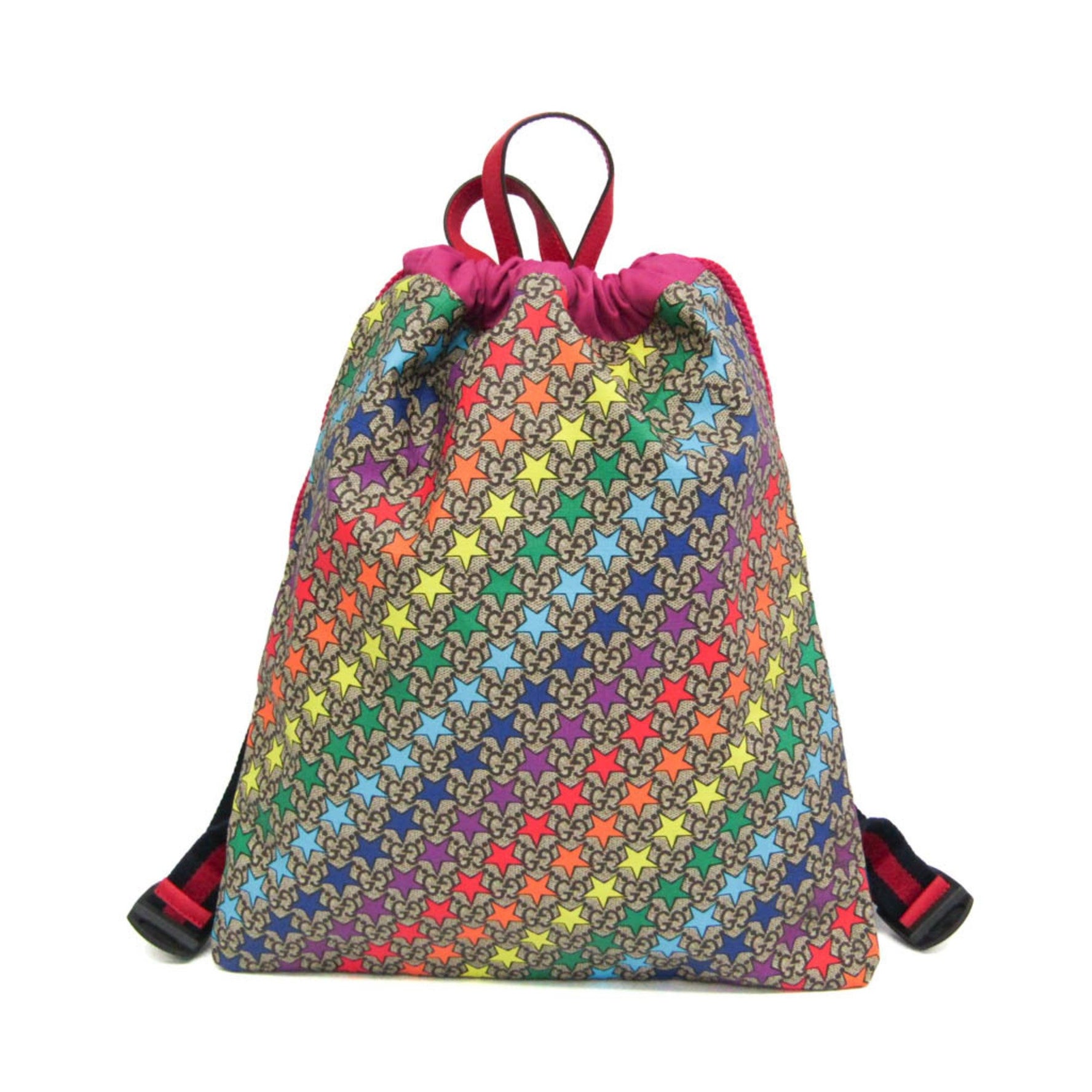 Gucci GG Supreme Childrens Girls,Boys GG Supreme Backpack Beige,Multi-color