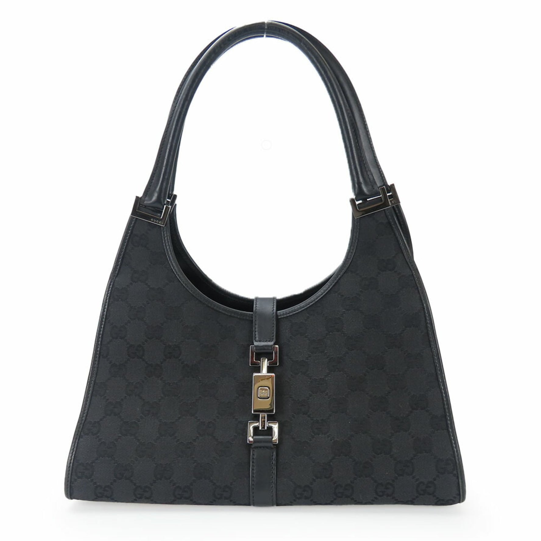 Gucci Handbag 01719 Jackie GG Canvas