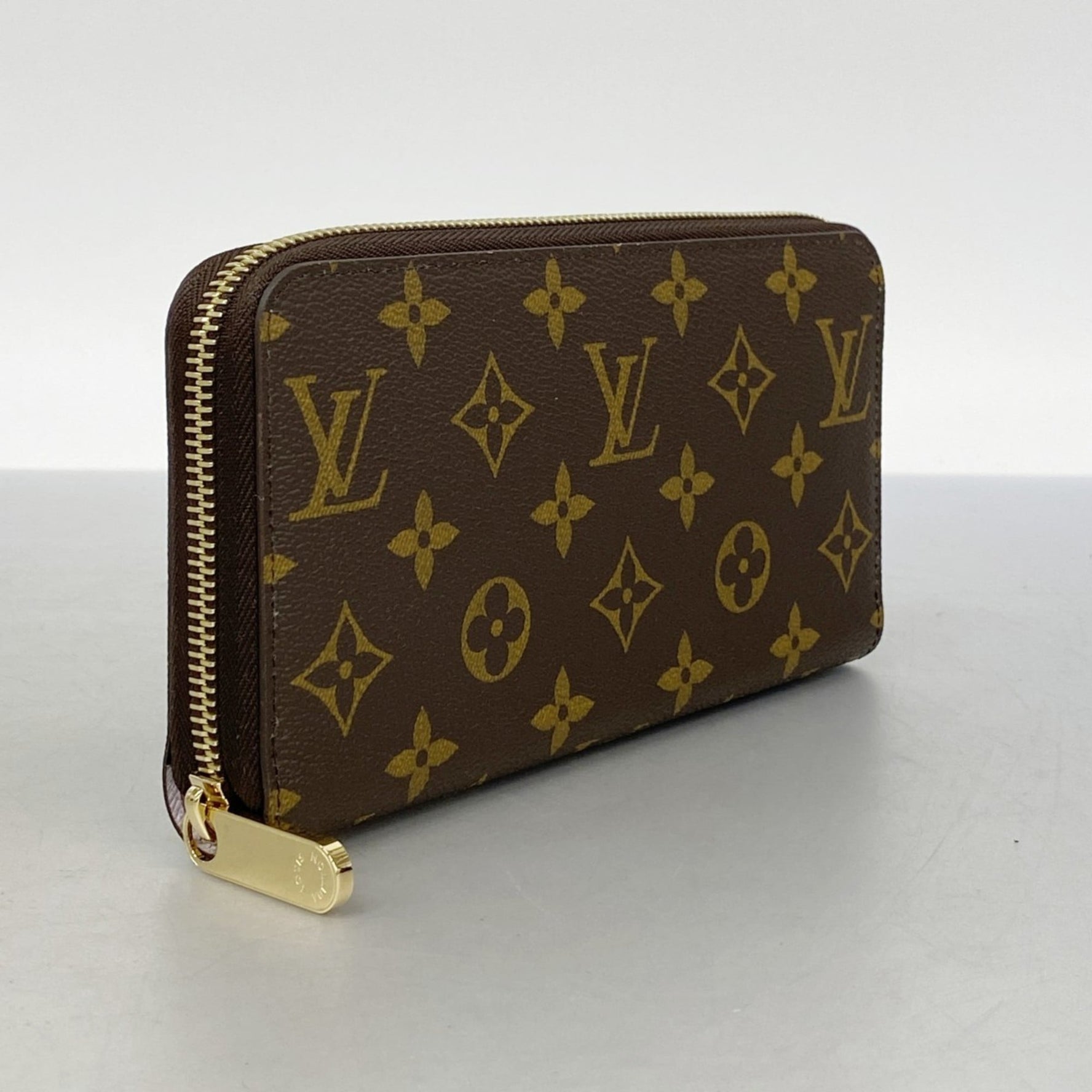 Louis Vuitton Monogram Zippy Wallet Brown/Misty Lilac