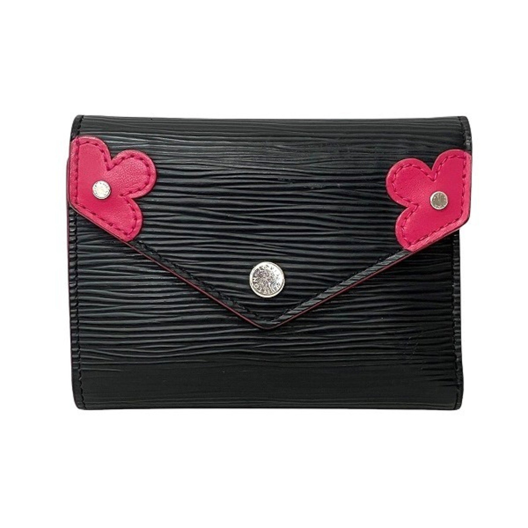 Louis Vuitton Epi Portefeuille Victorine Tri-fold Wallet