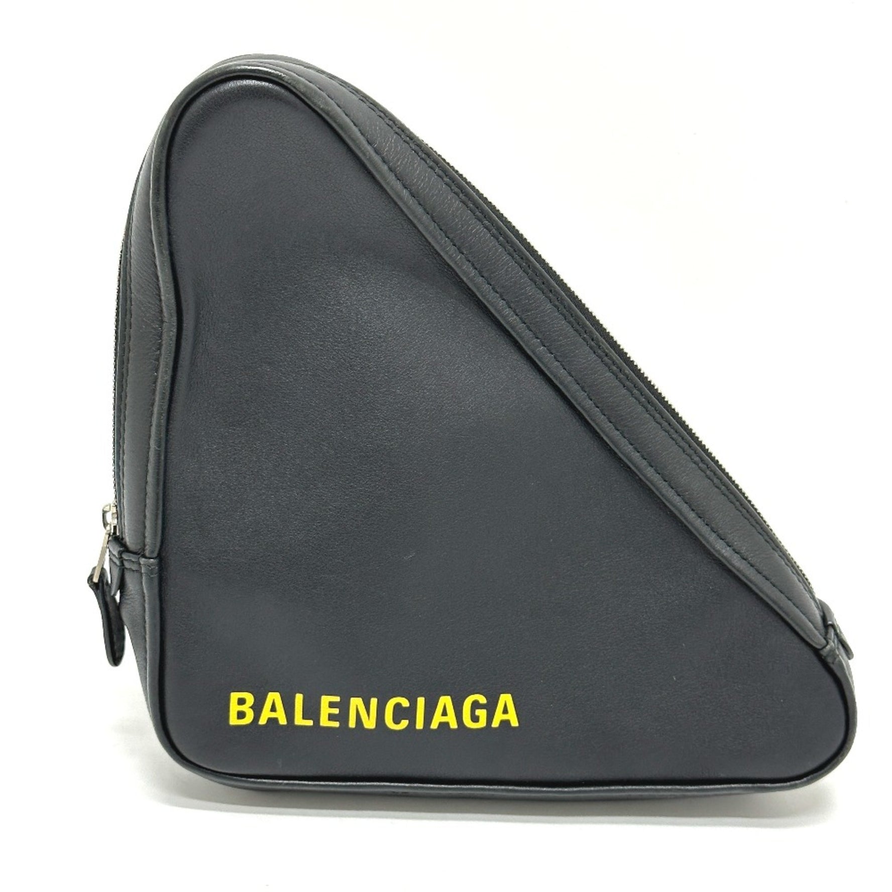 Balenciaga clutch bag bag Pouch Black yellow