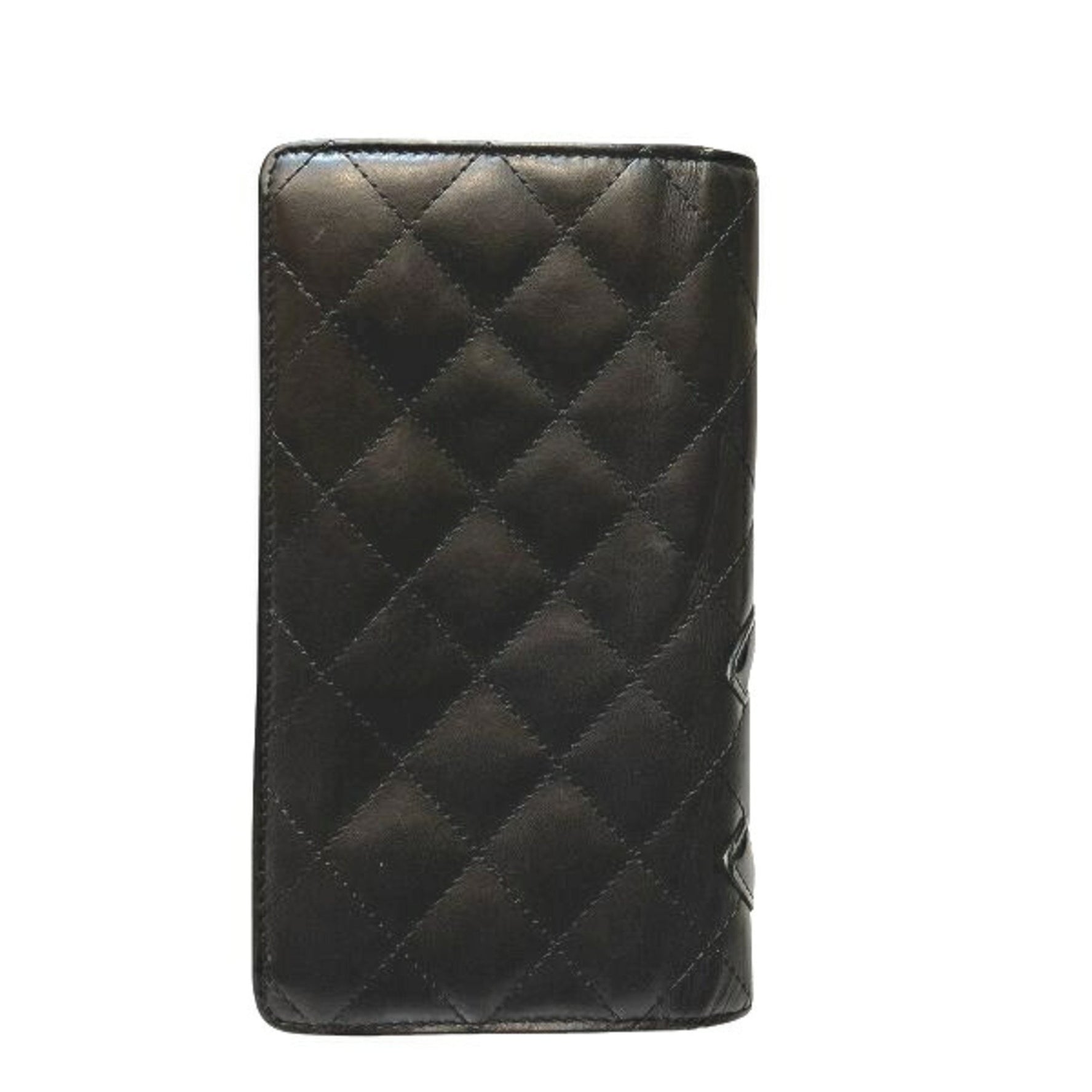CHANEL Cambon Line A26717 Wallet Long Women's