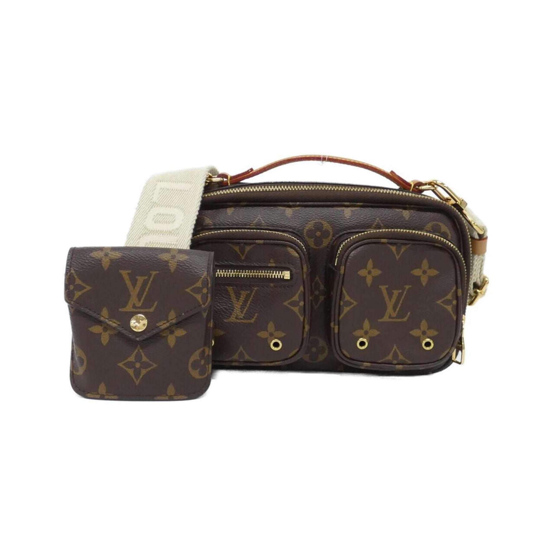 Louis Vuitton Monogram Utility Crossbody Shoulder Bag