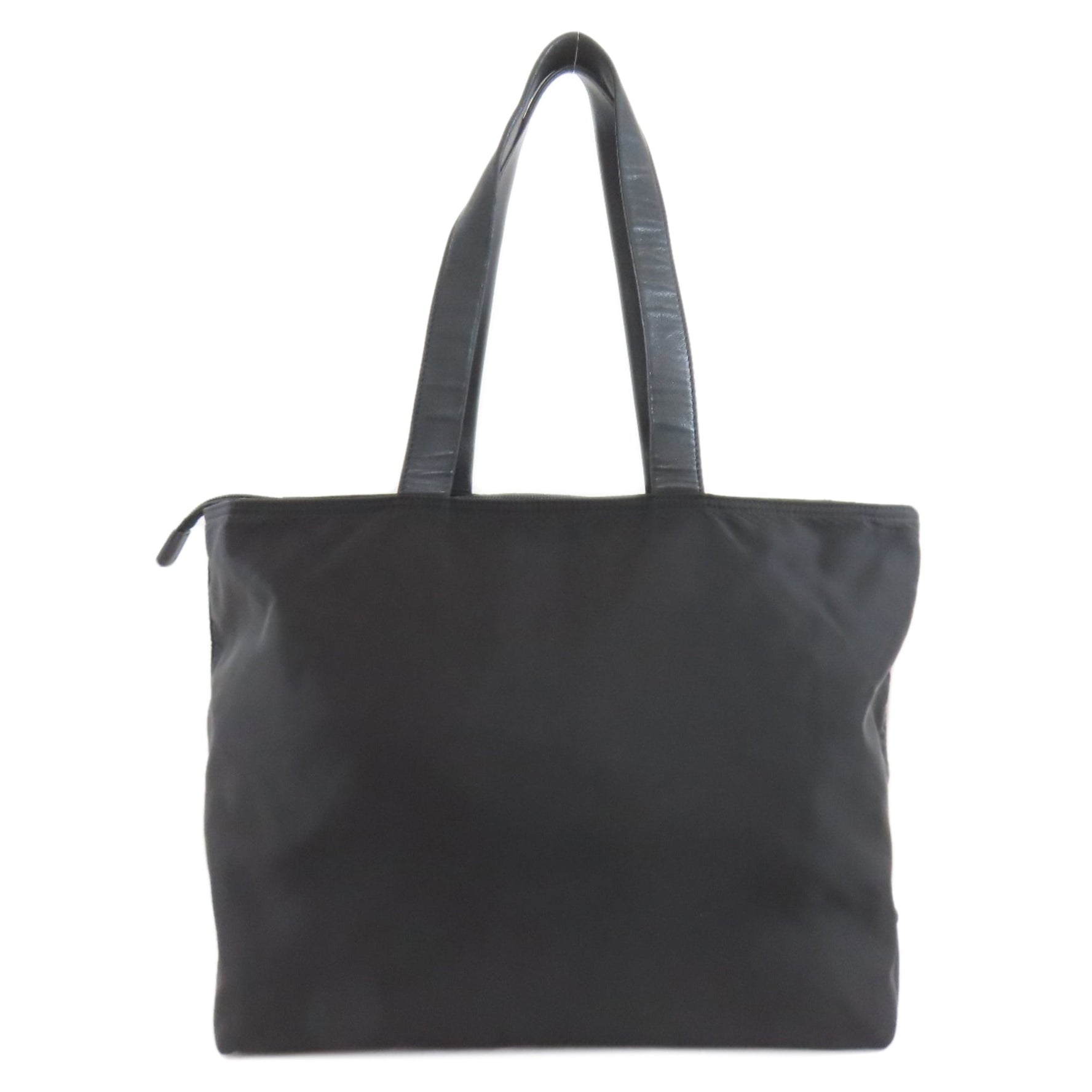 Prada Fiocco Logo Hardware Tote Bag Nylon Material