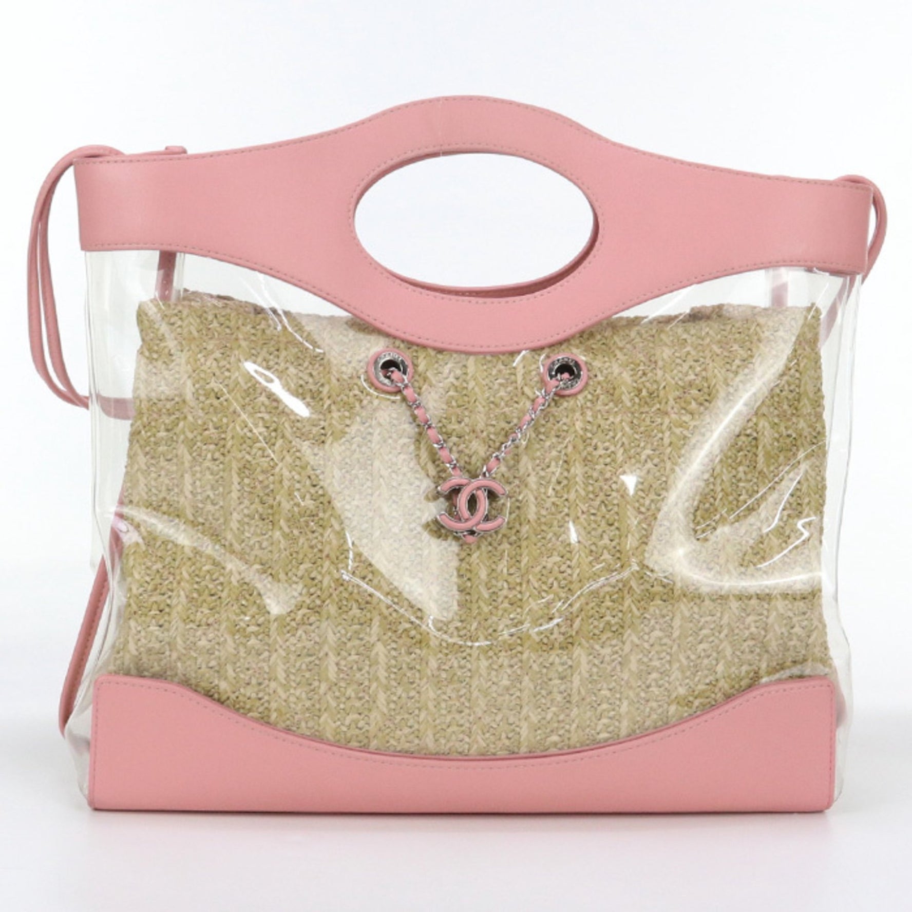 CHANEL Tote Bag Coco Mark