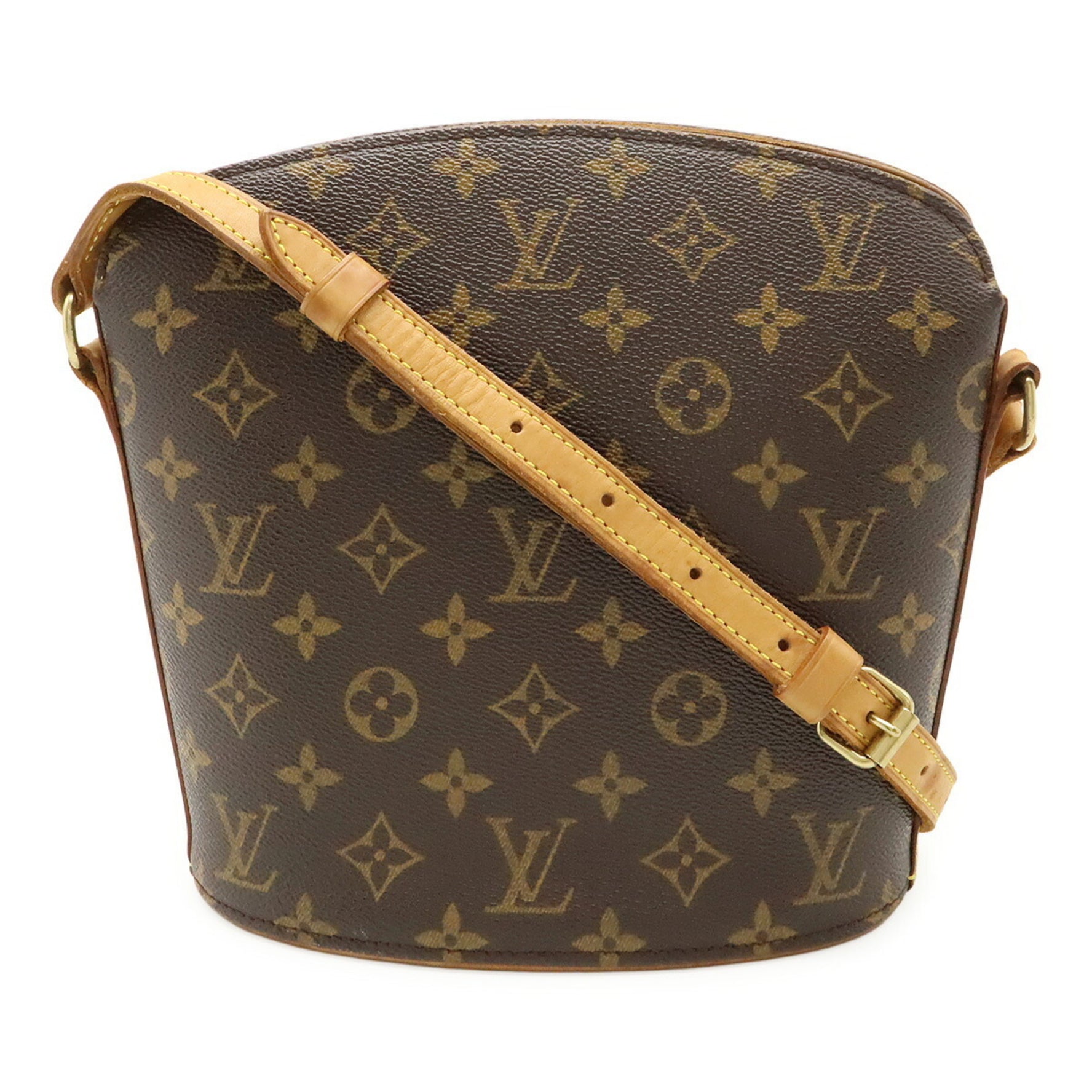 LOUIS VUITTON Monogram Drouot Shoulder Bag M51290
